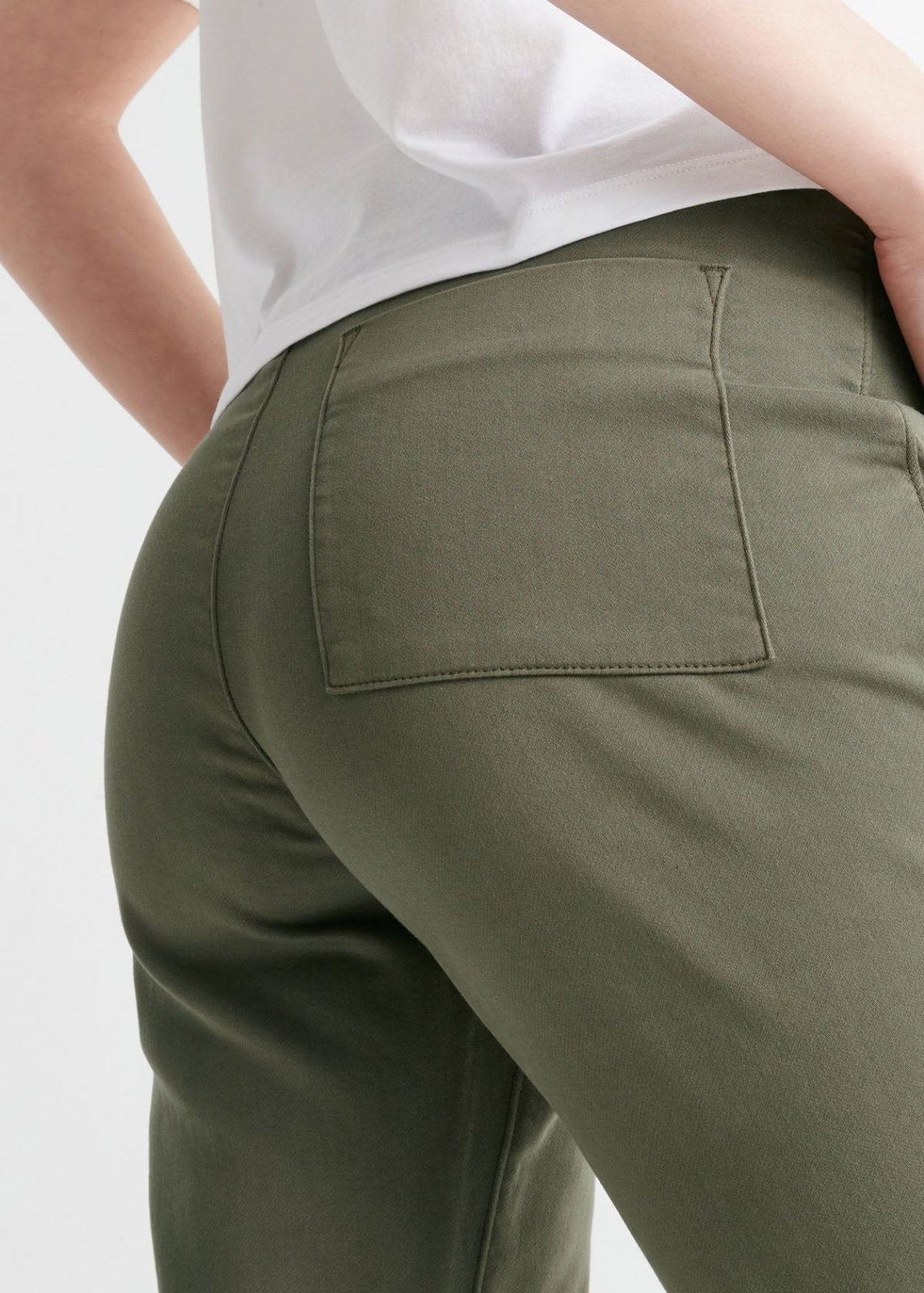 Women's Green Sweatpant Back