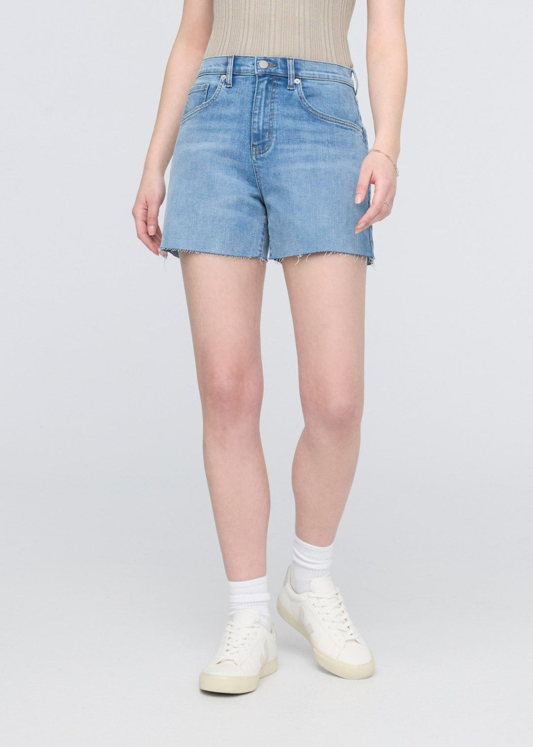Women's Light Heritage High Rise Denim Shorts
