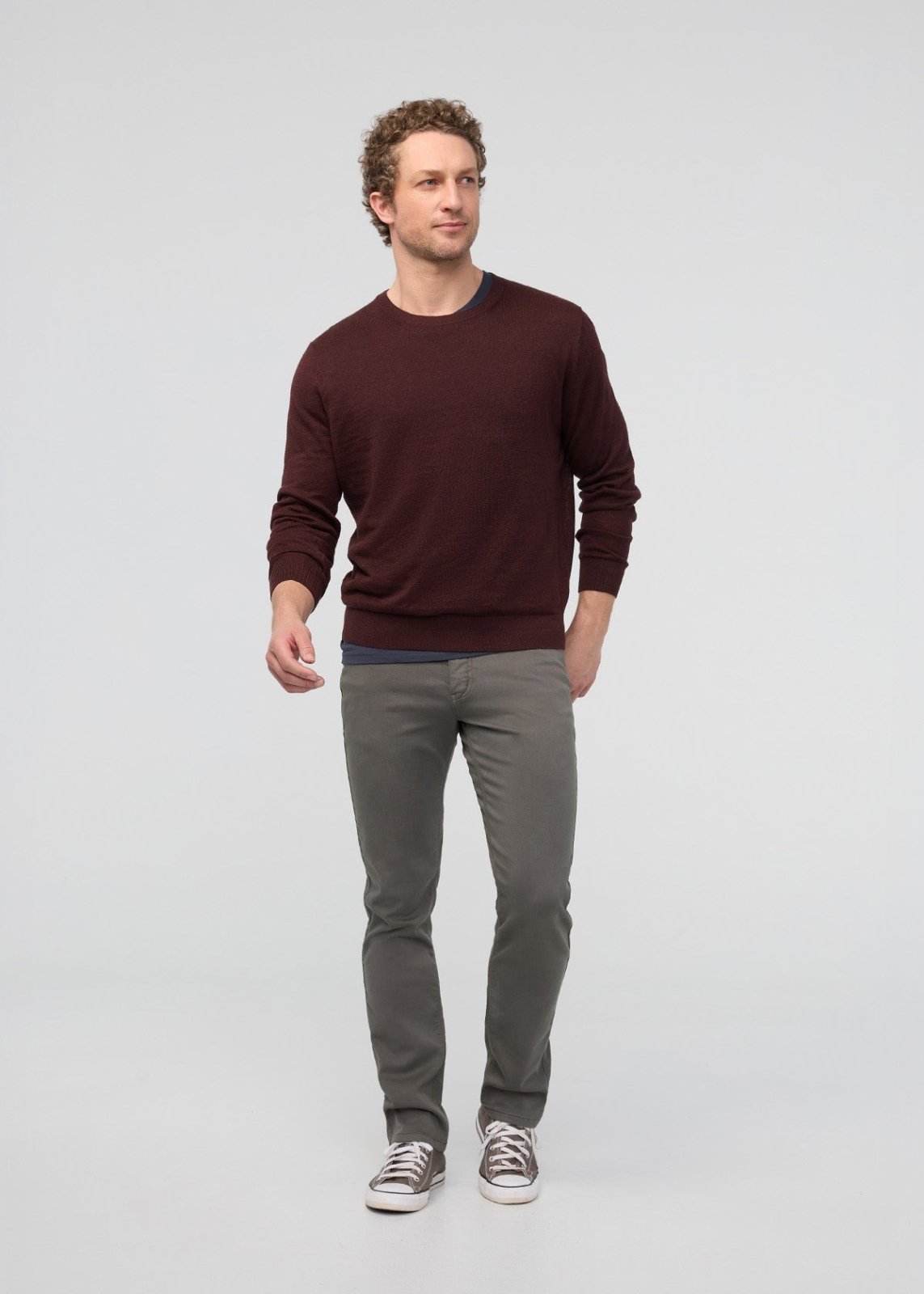 DUER Men's No Sweat Slim Straight - Gull DUER Men's No Sweat Slim Straight - Gull