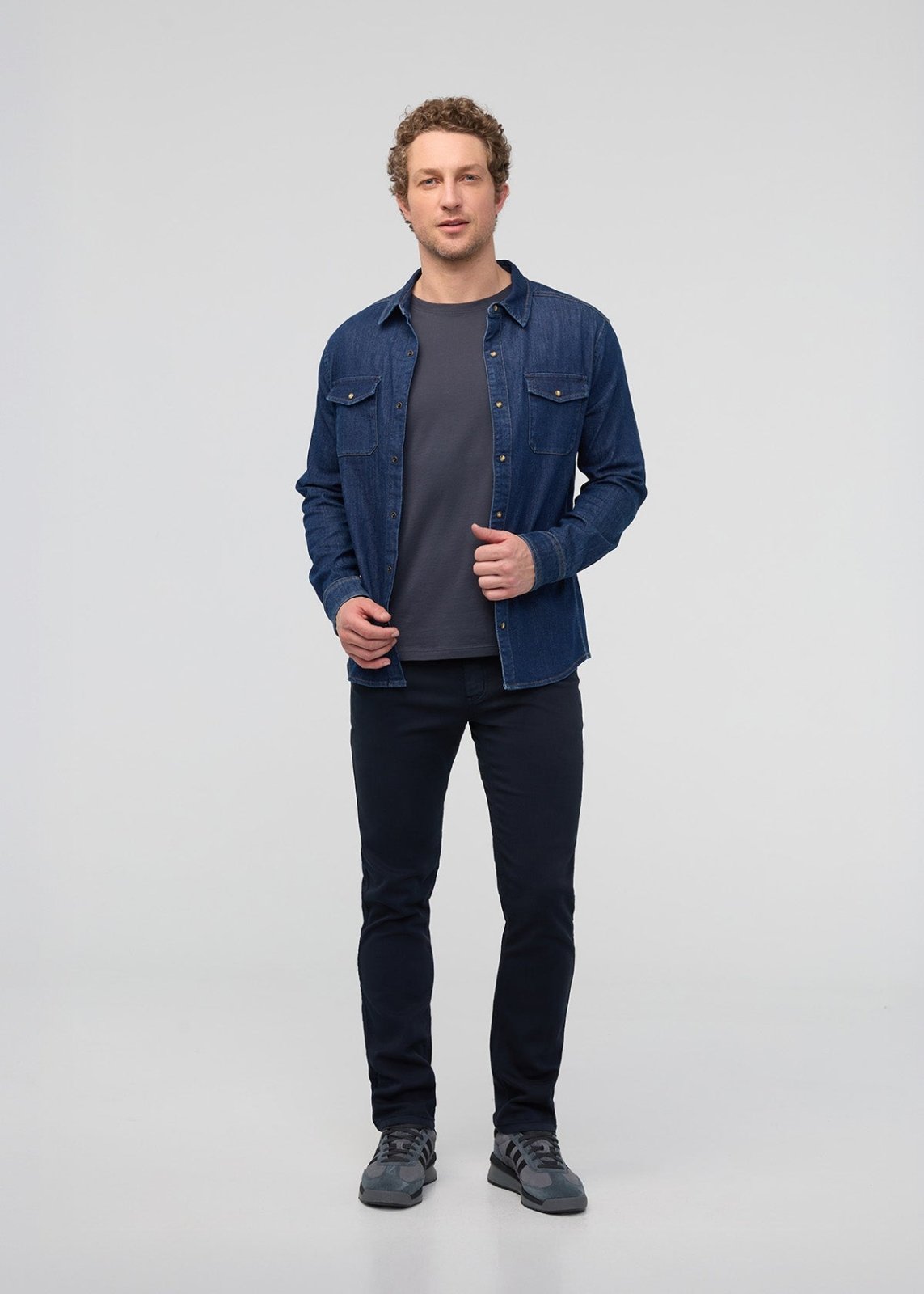 DUER Men's No Sweat Slim Straight - Navy DUER Men's No Sweat Slim Straight - Navy