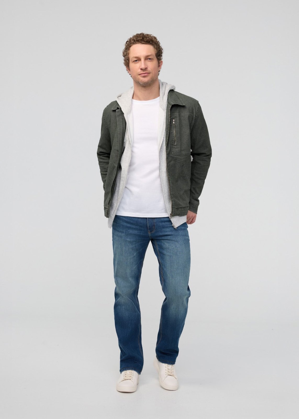 Stretch Canvas Utility Jacket - Black Spruce