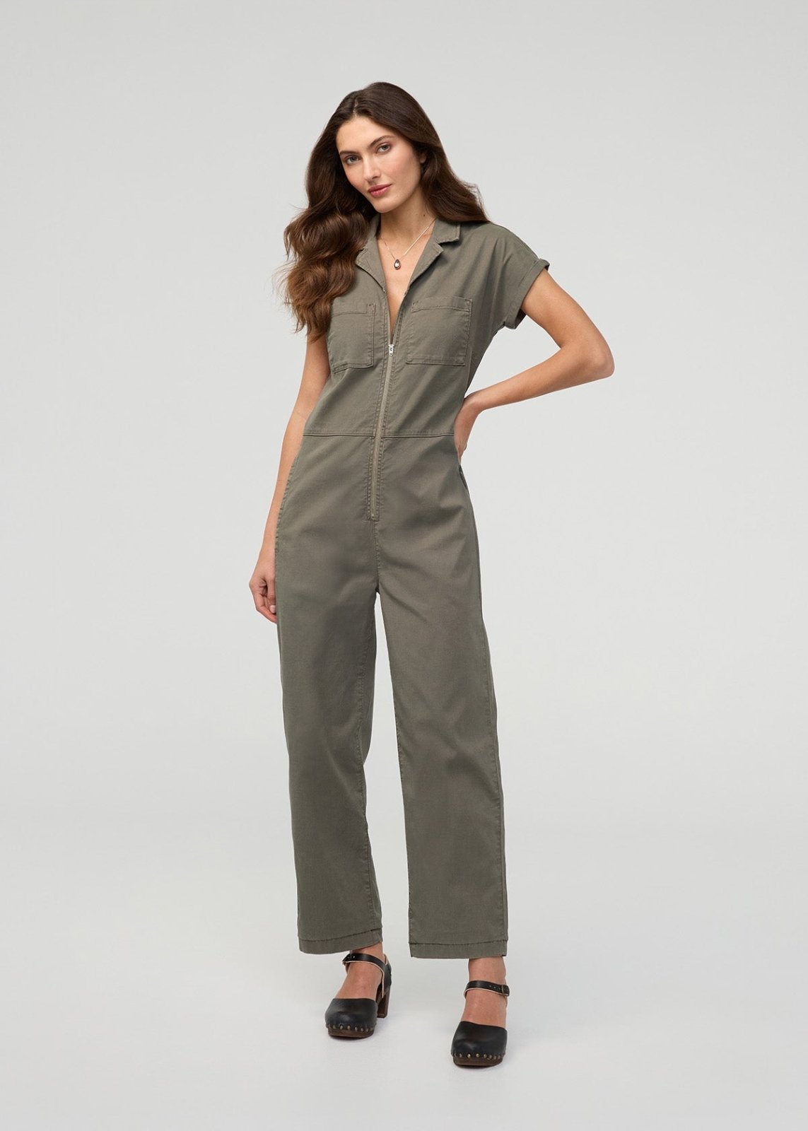 Live Lite Boiler Suit - Thyme