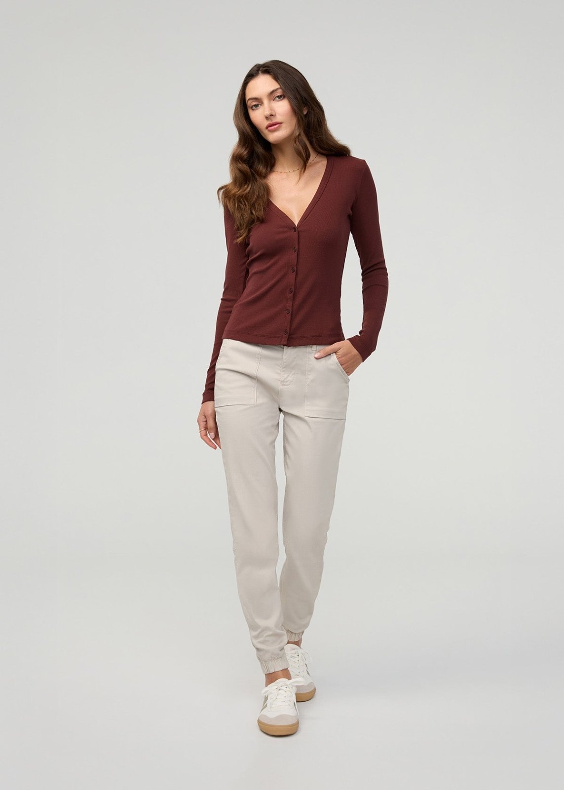 Women's Live Lite High Rise Sandstone Jogger Full Body