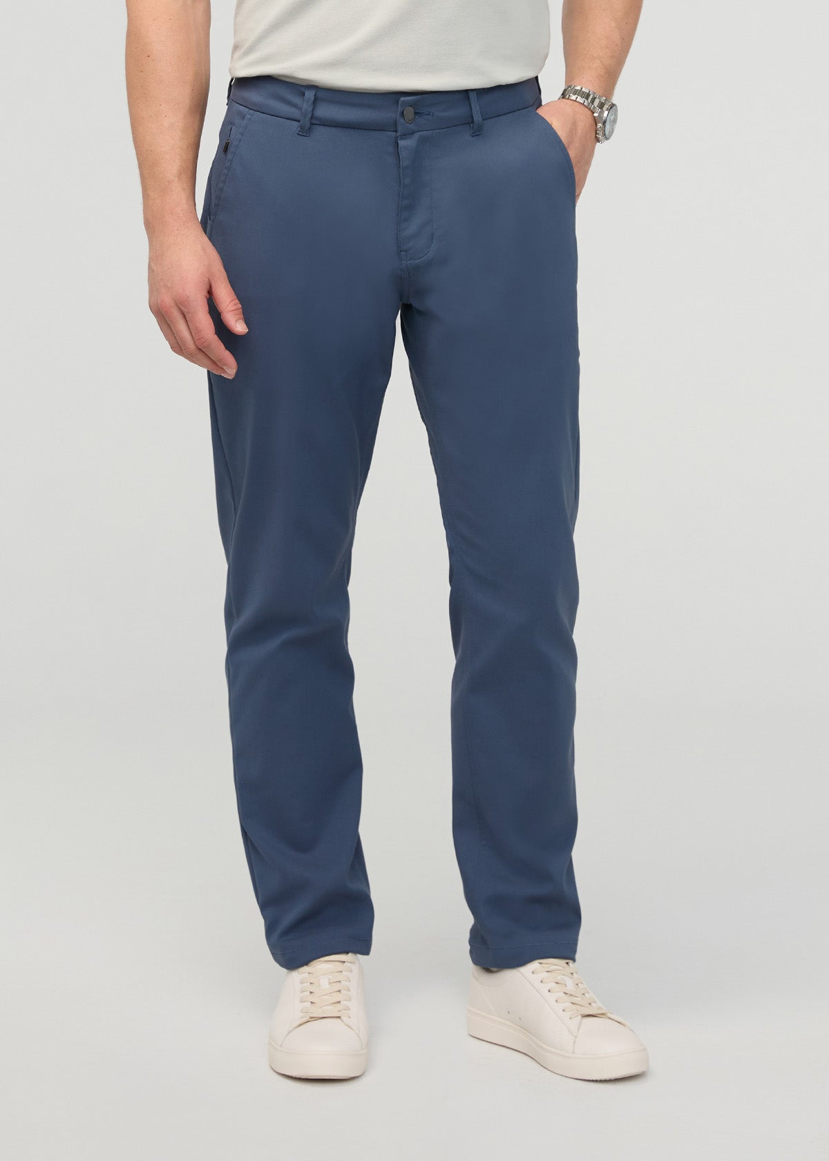 NuStretch Relaxed Taper Trouser - Heritage Blue