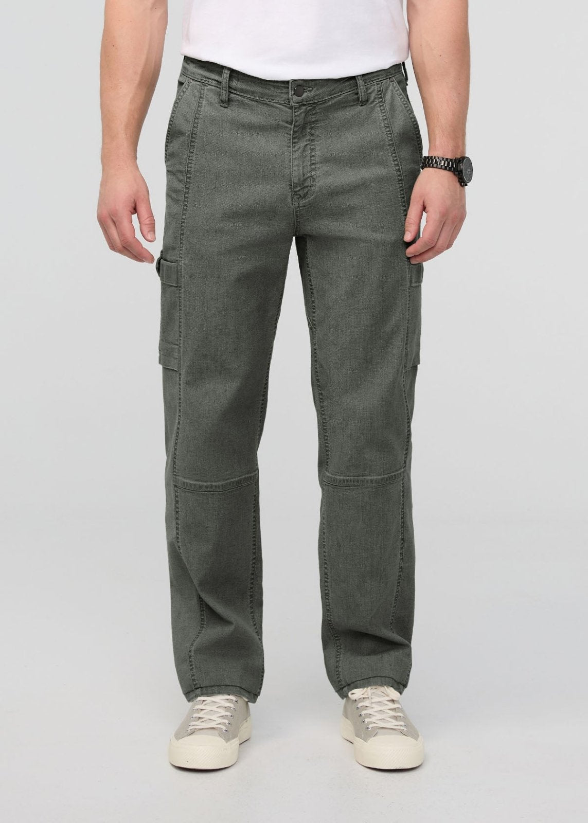 Men's Black Spruce 7 Pocket Stretch Canvas Pants Front