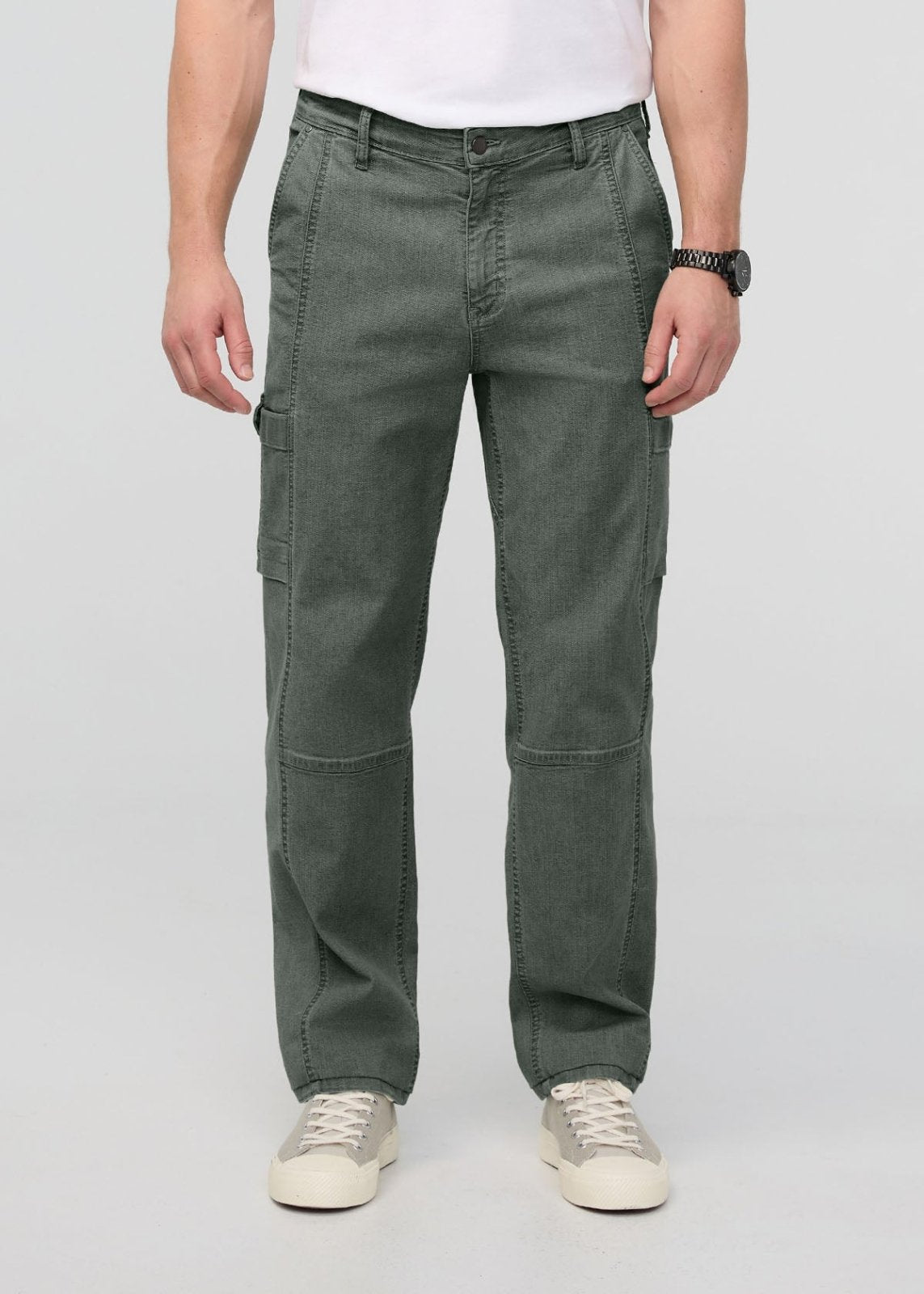 Men's Black Spruce 7 Pocket Stretch Canvas Pants front