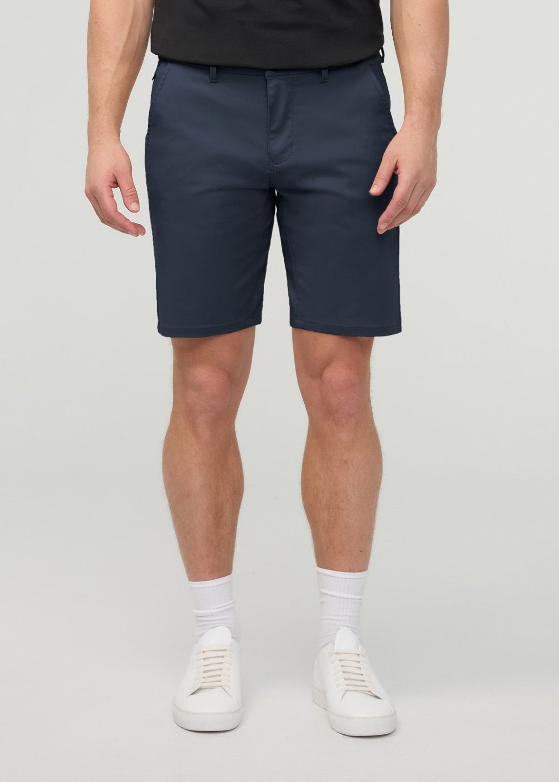 Men’s Heritage Blue Stretch Hybrid Golf Short front