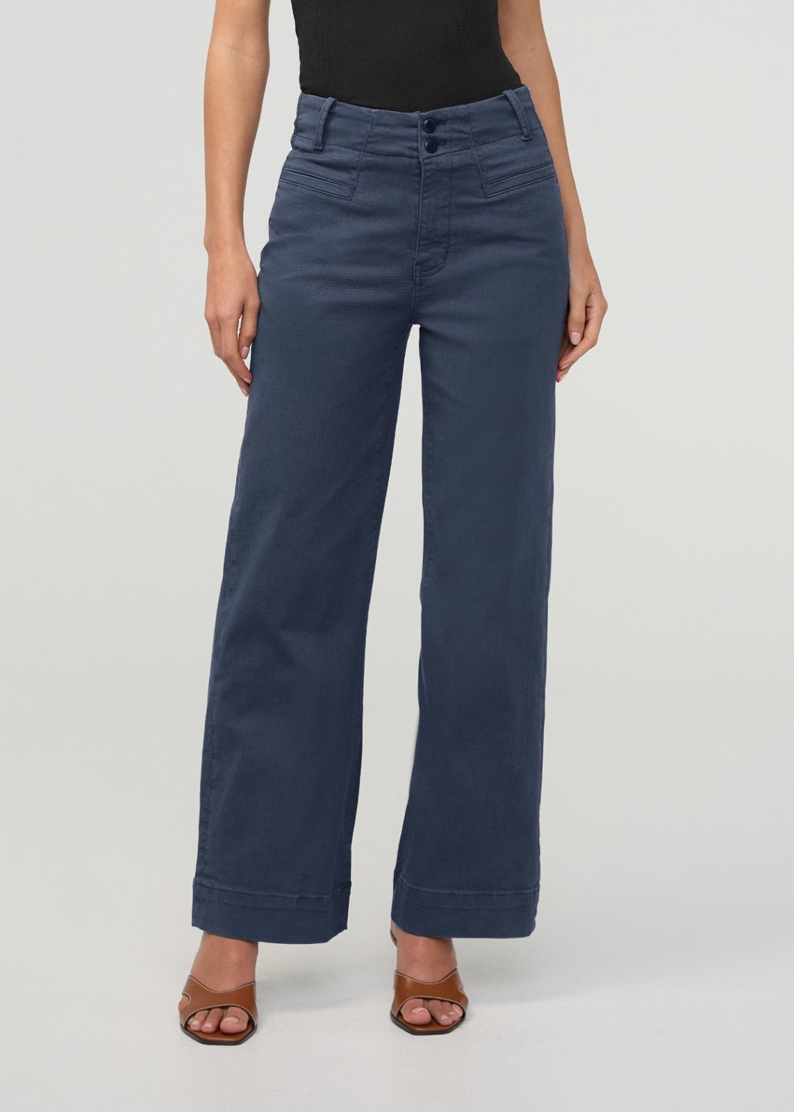 Women's Heritage Blue High Rise Trouser Front