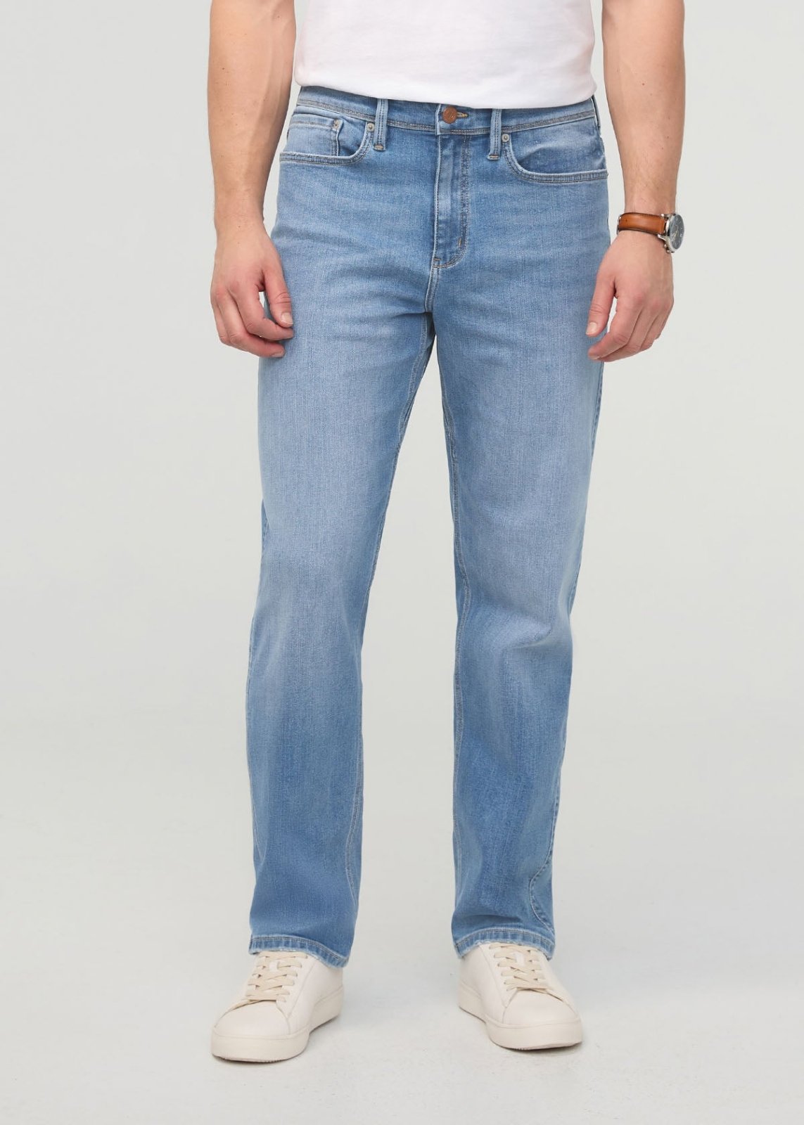 Men's Summit Relaxed Straight Fit Stretch Jeans Front