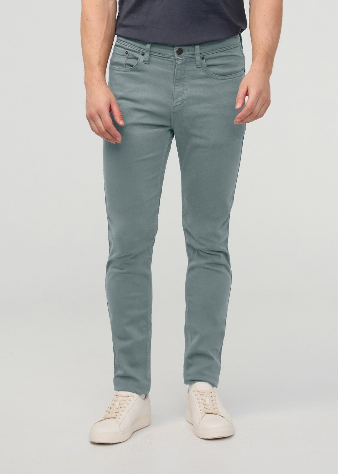 Men's Blue Spruce Slim Fit Dress Sweatpant Font