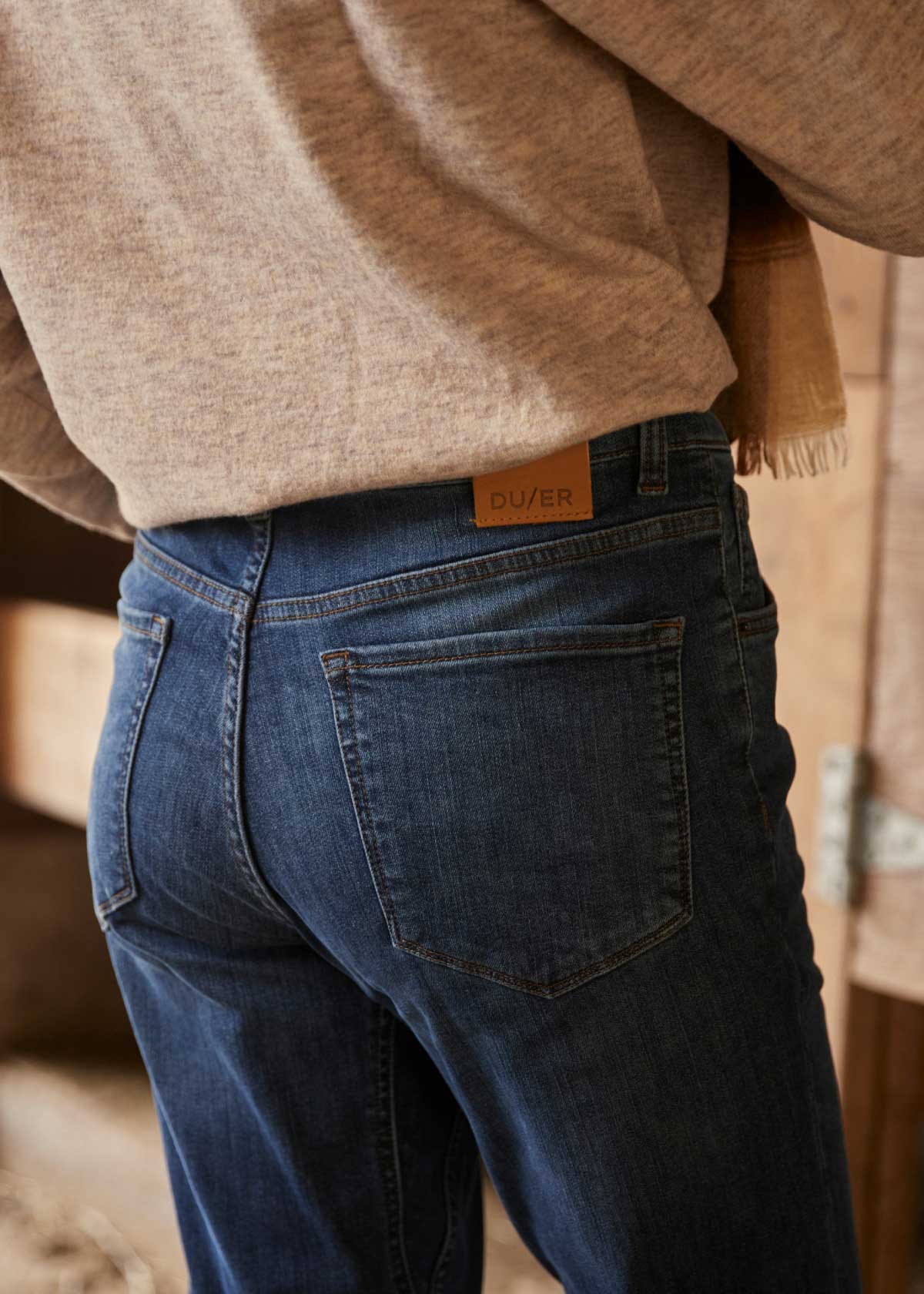 Women's Signature Lined Boyfriend Jeans, Low-Rise Straight-Leg Flannel-Lined