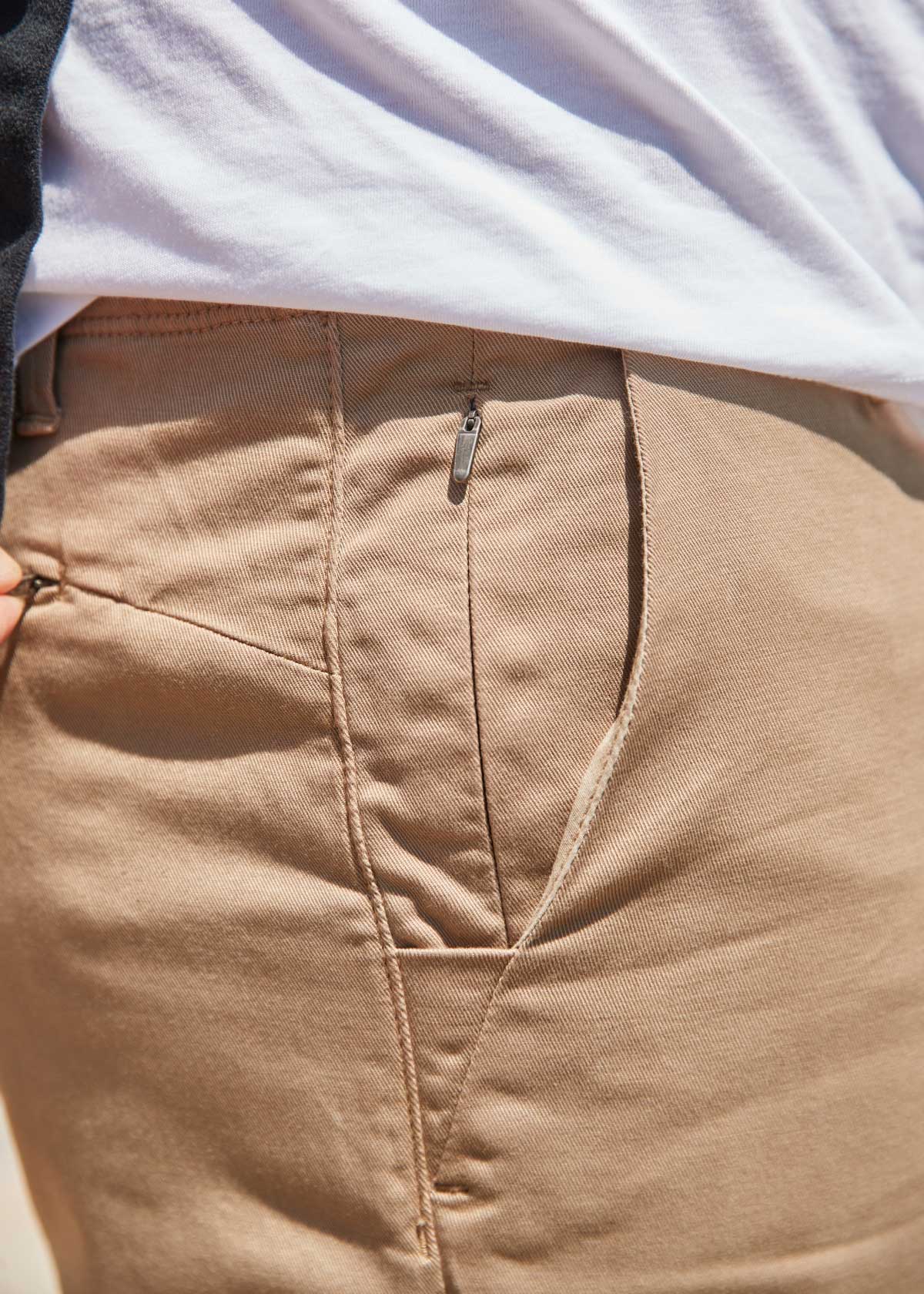 Men's Stretch Khaki Chino Trouser