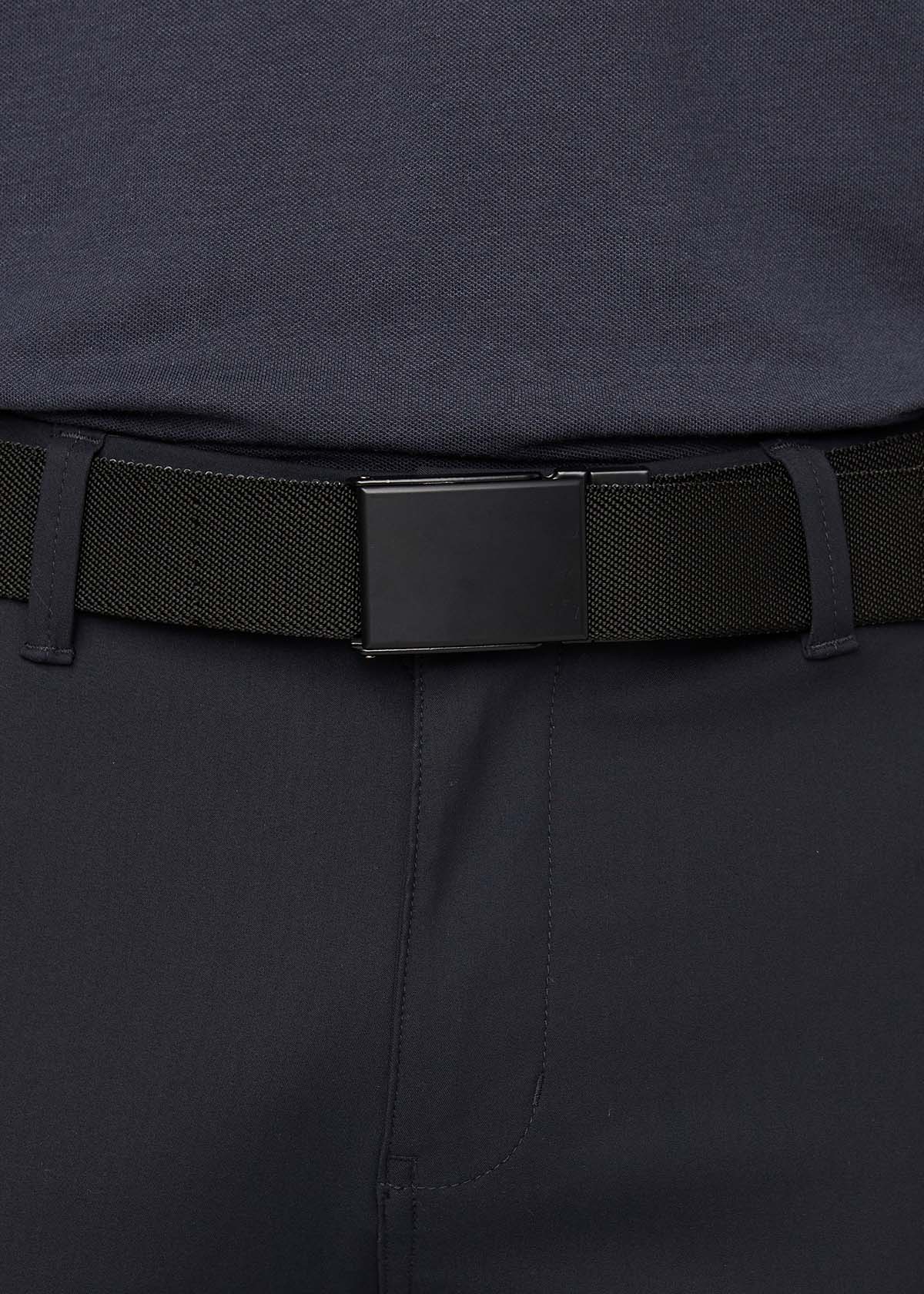 Men's Black and Charcoal Reversible Stretch Belt Men's Black and Charcoal Reversible Stretch Belt