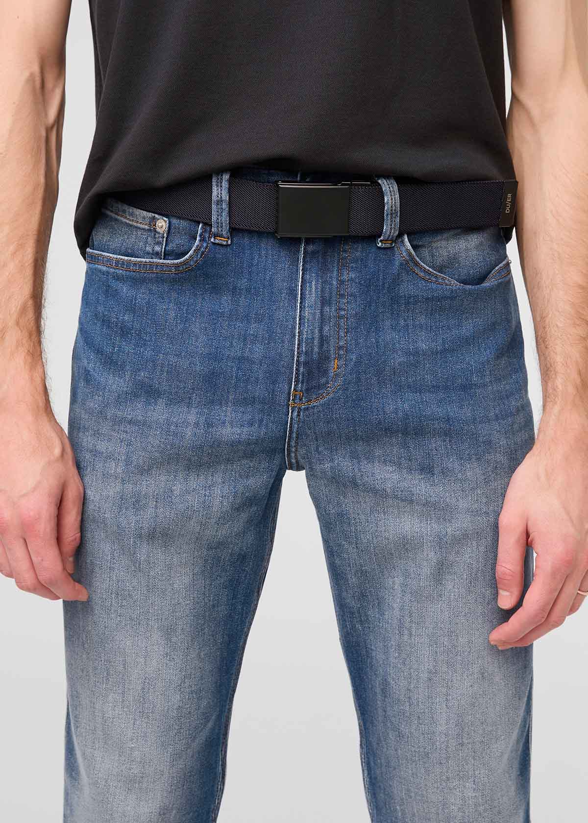 men's stretch dress belt DUER Men's Reversible Stretch Belt