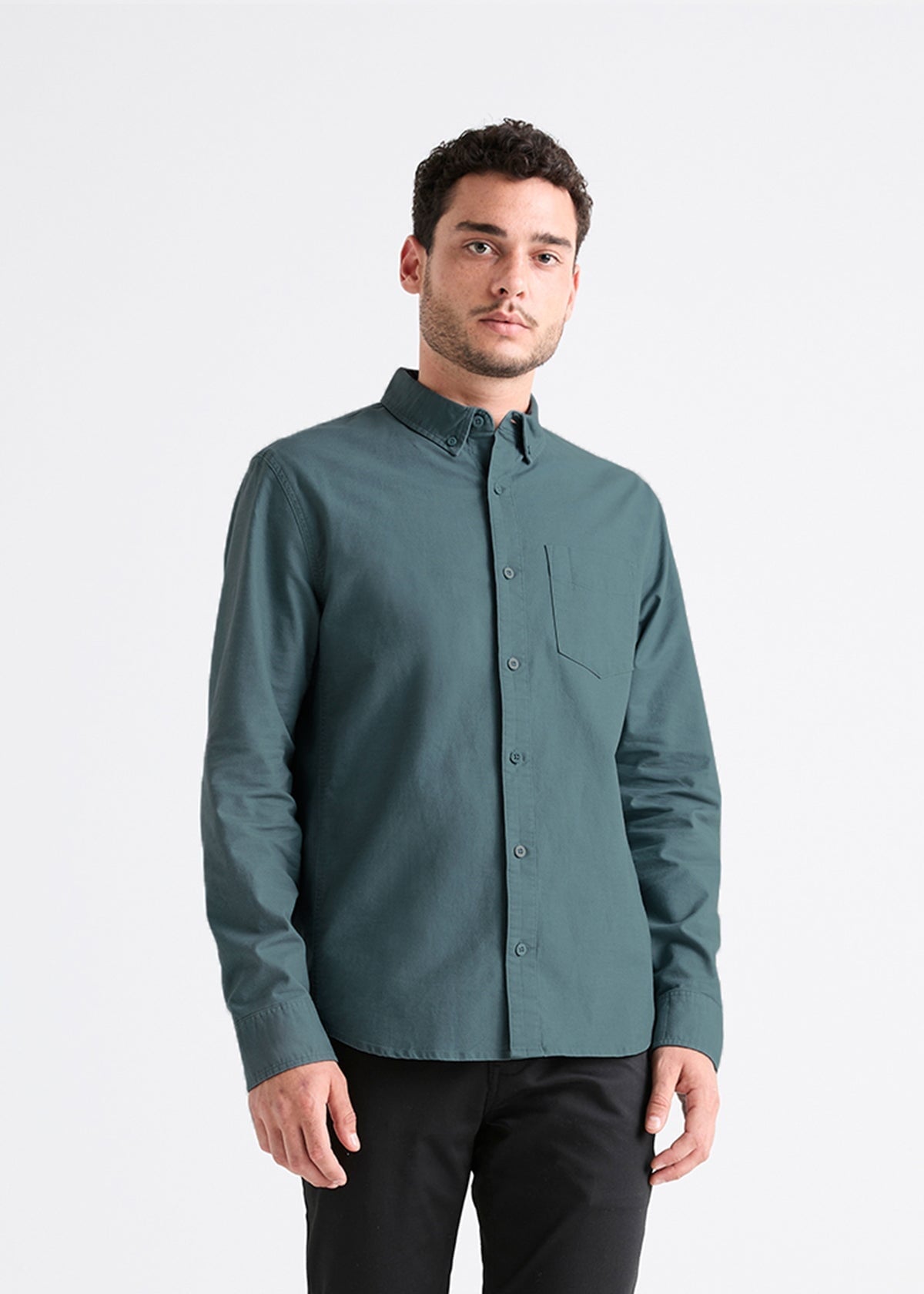 Performance Stretch Button Down