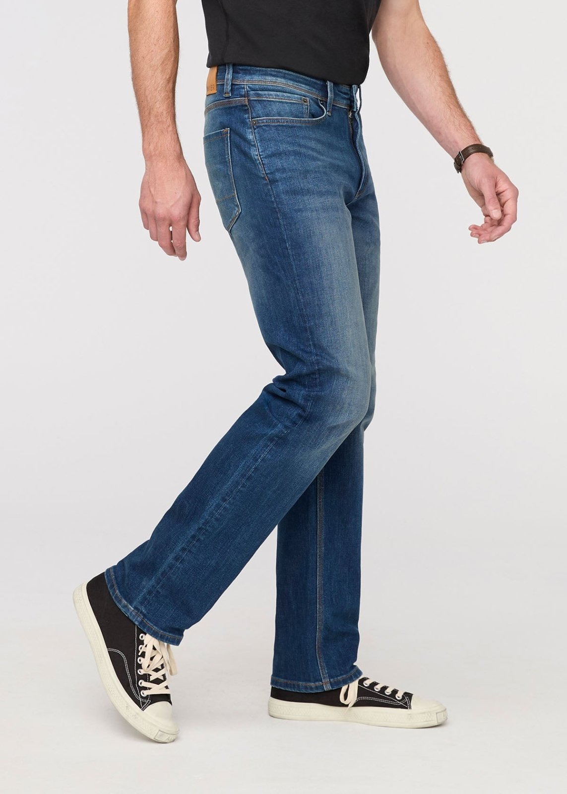 Men's Straight Fit Stretch Jeans