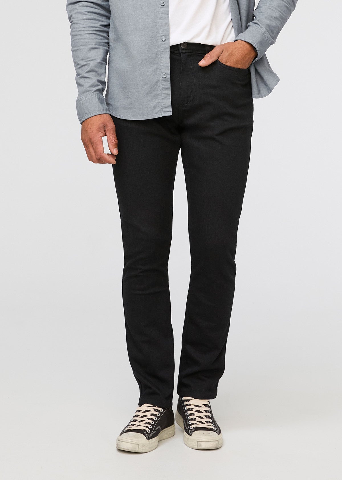 New Wrangler Slim Fit Denim Shirt Black Denim Color Men's Sizes S-3XL  Premium | eBay