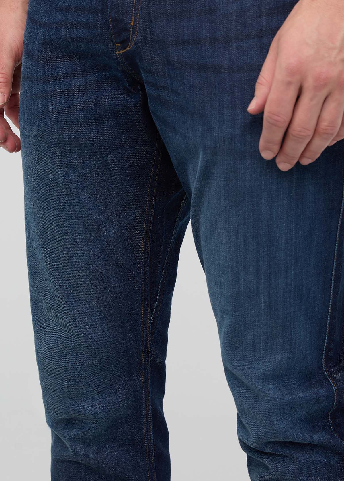 Marina del Rey Heren grote maten jeans regular fit met elastische tailleband Peter, dark blue, 62 Grote maten Marina del Rey Heren grote maten jeans regular fit met elastische tailleband Peter, dark blue, 62 Grote maten