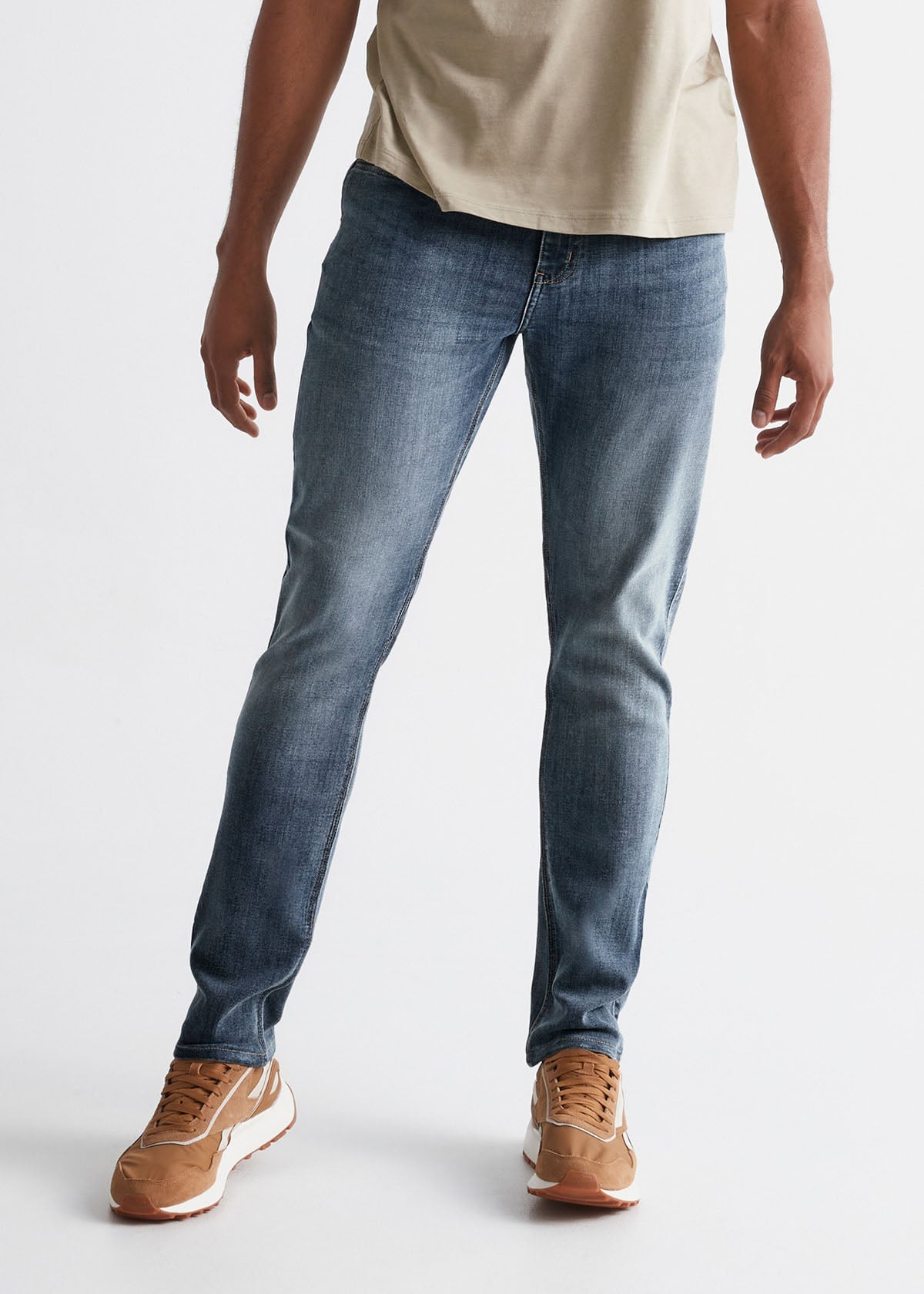 DUER Men's Fireside Denim Relaxed Taper Jeans - True Outdoors