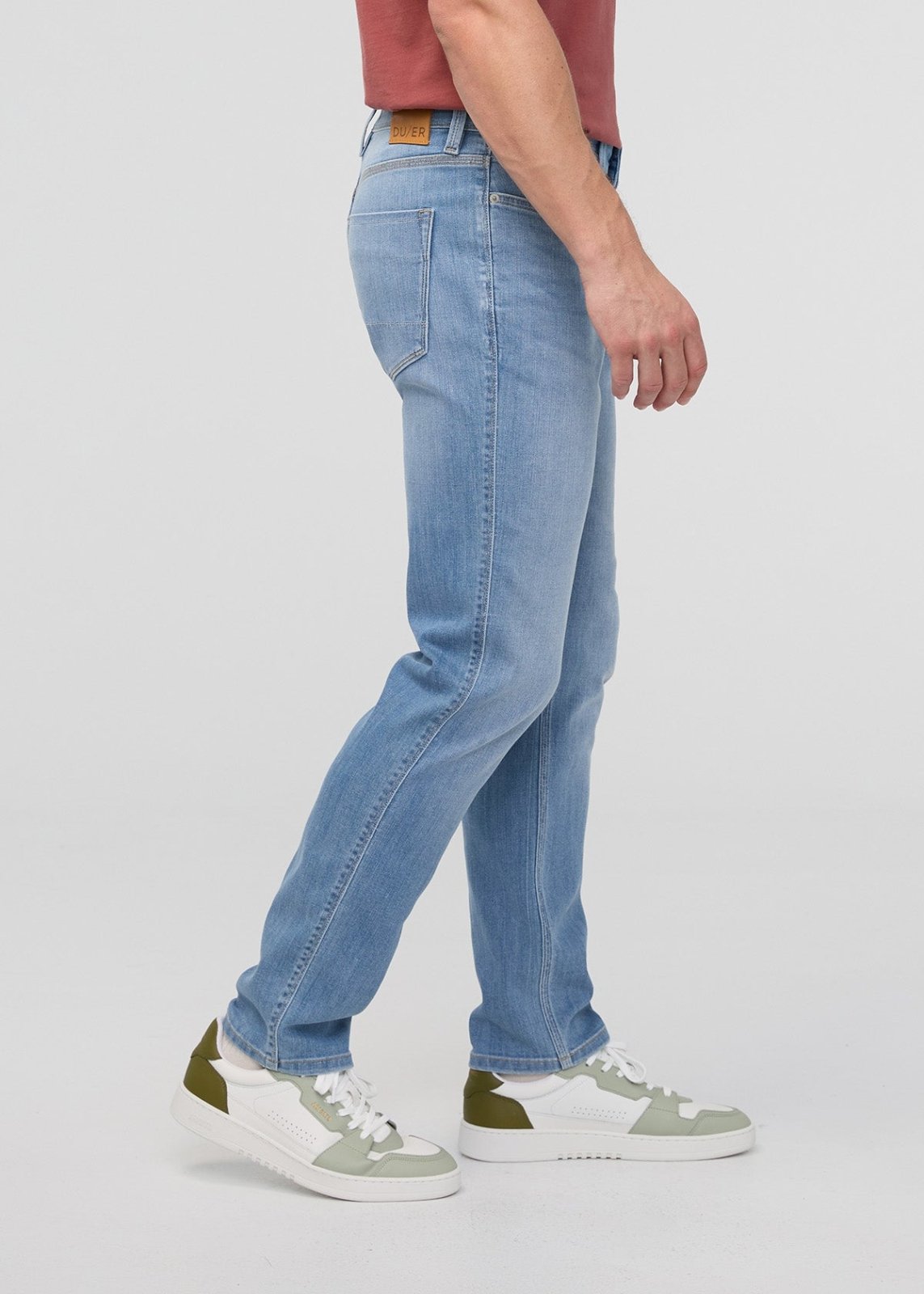 Men's Oasis Slim Fit Stretch Jeans Side