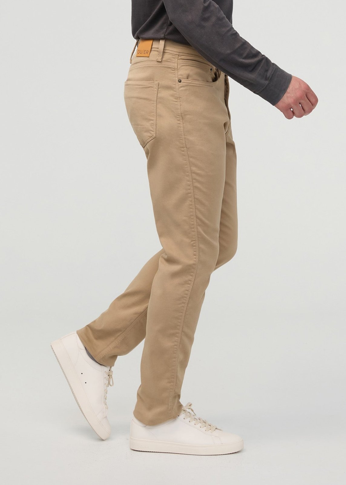 No Sweat Relaxed Taper - Desert Khaki