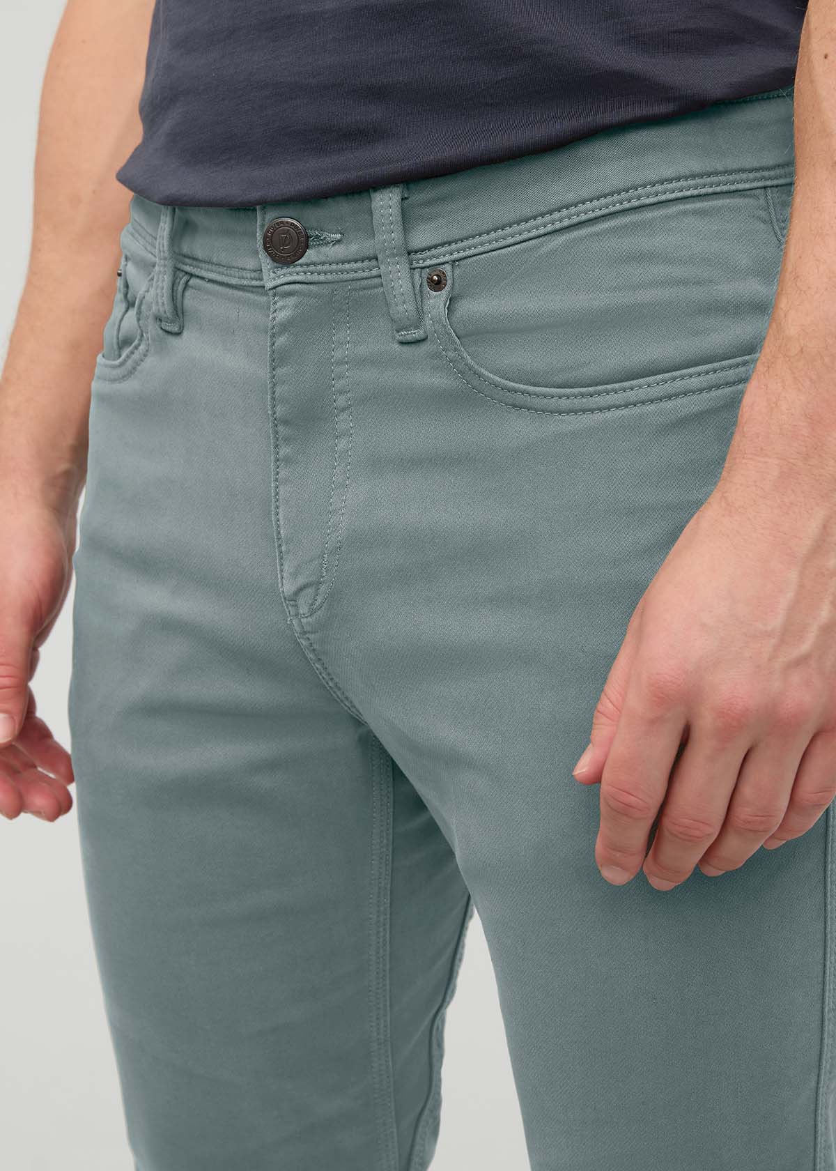 Men's Blue Spruce Slim Fit Dress Sweatpant Waist