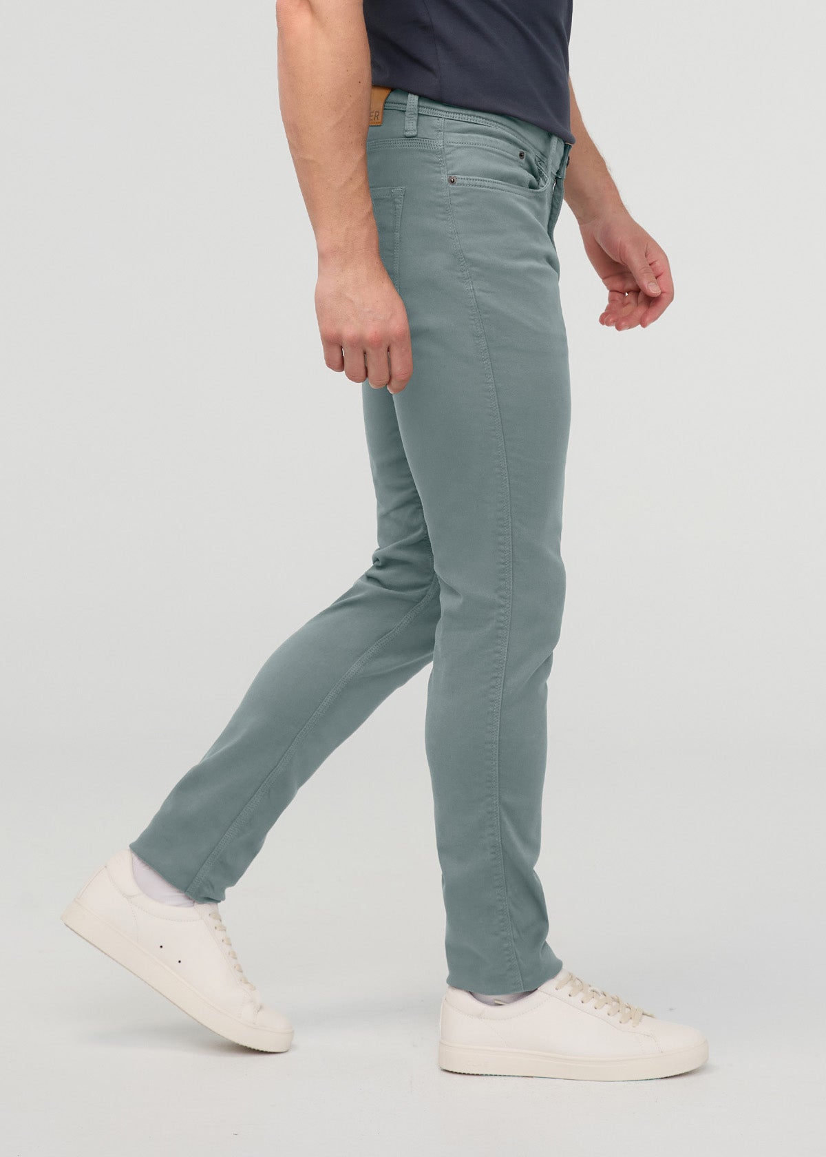 Men's Blue Spruce Slim Fit Dress Sweatpant Side