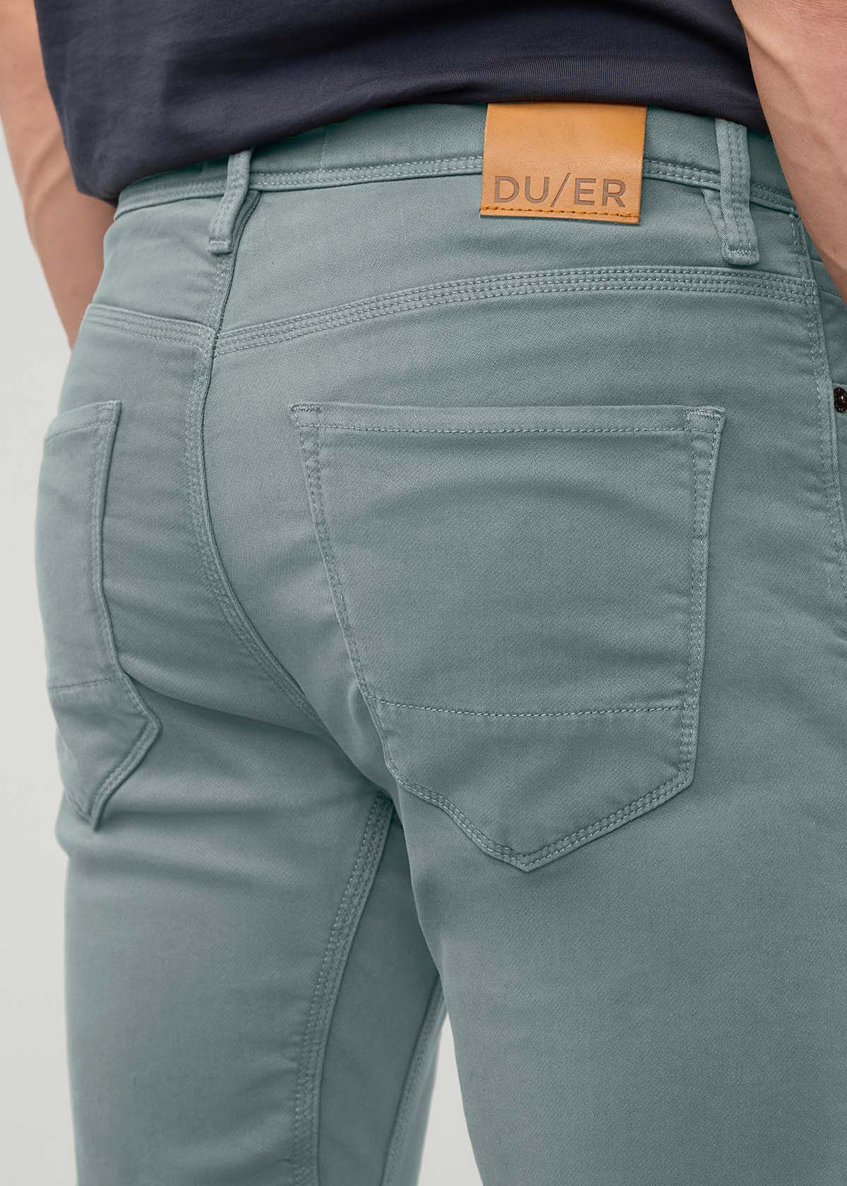 Men's Blue Spruce Slim Fit Dress Sweatpant Back Pocket