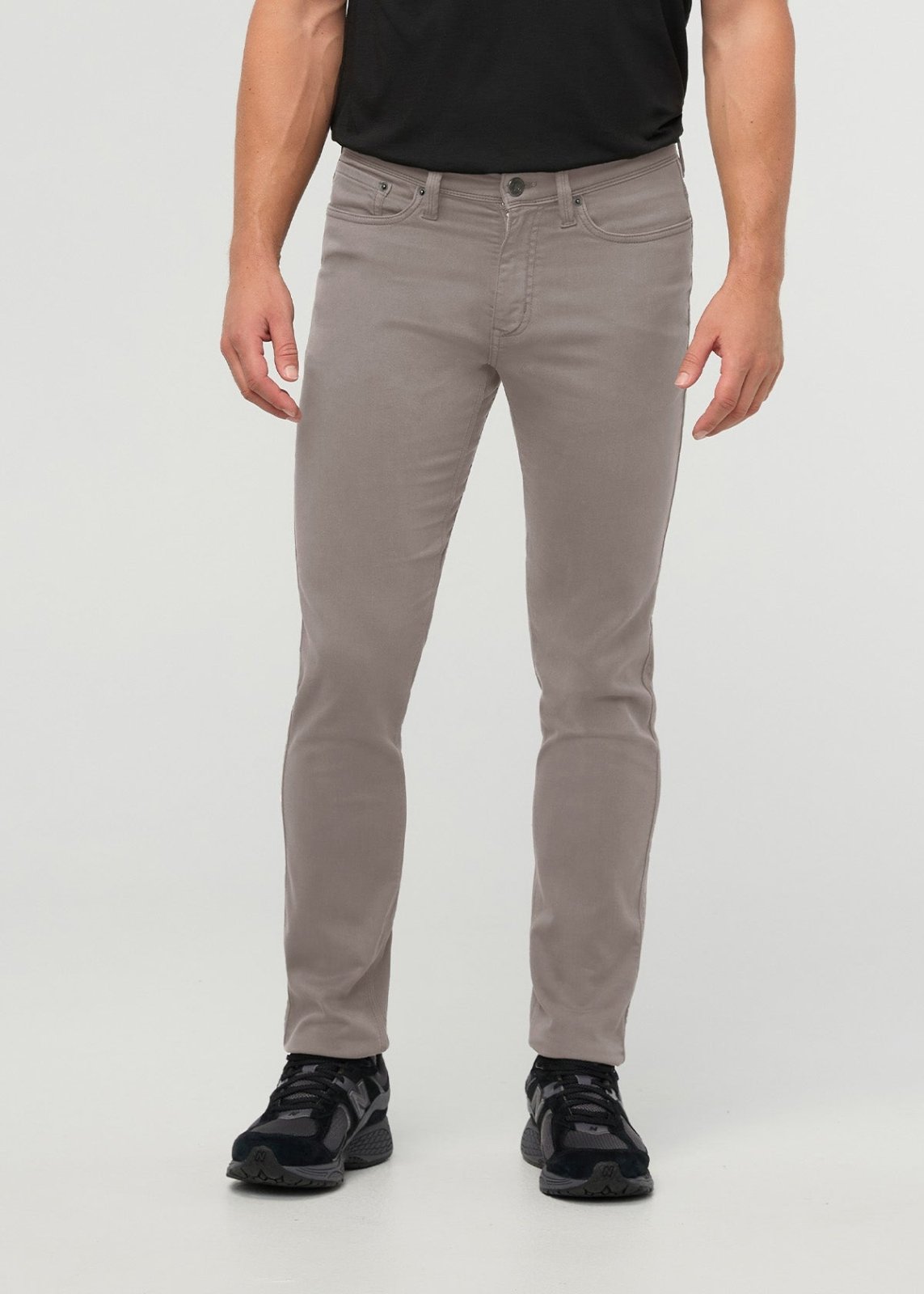 Men's Stone Slim Fit Dress Sweatpant Front