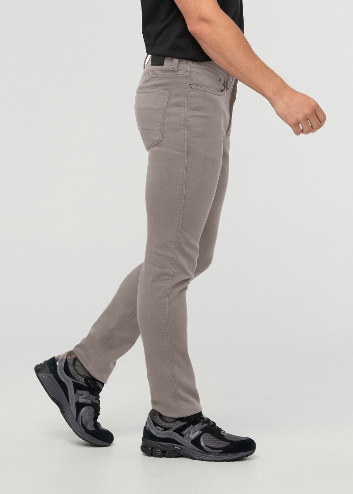 Men's Stone Slim Fit Dress Sweatpant Side