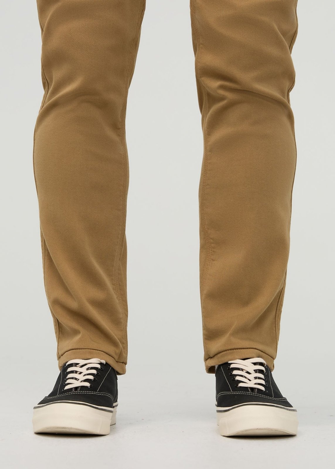 Men's Camel Slim Straight Fit Dress Sweatpant Ankle