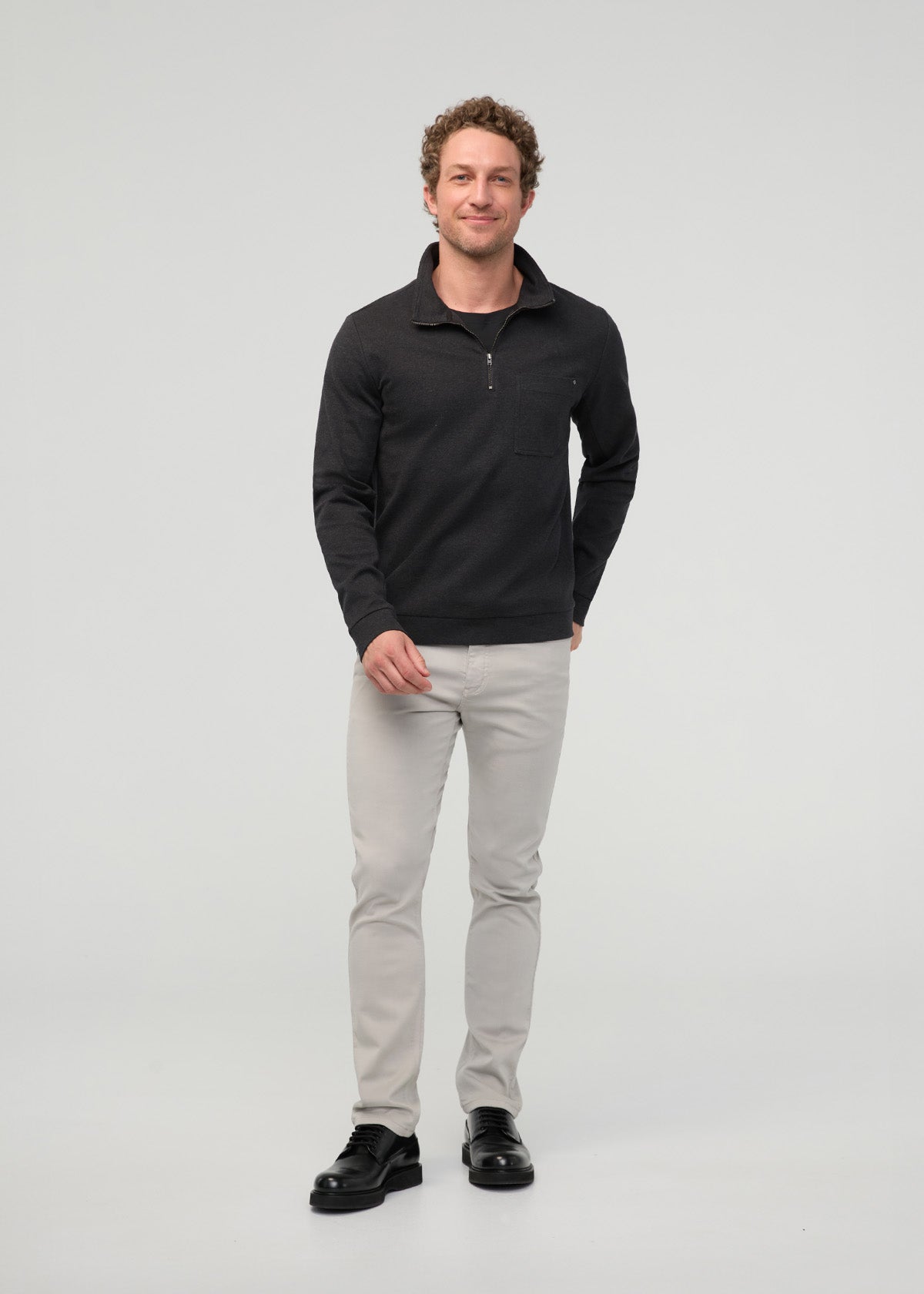 Men's Mist Slim Straight Fit Dress Sweatpant front full body