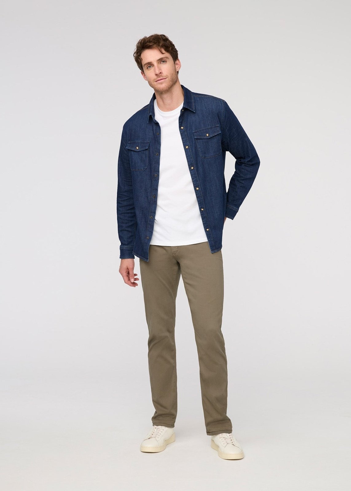 Men's Eucalyptus Straight Fit Dress Sweatpant Full Body