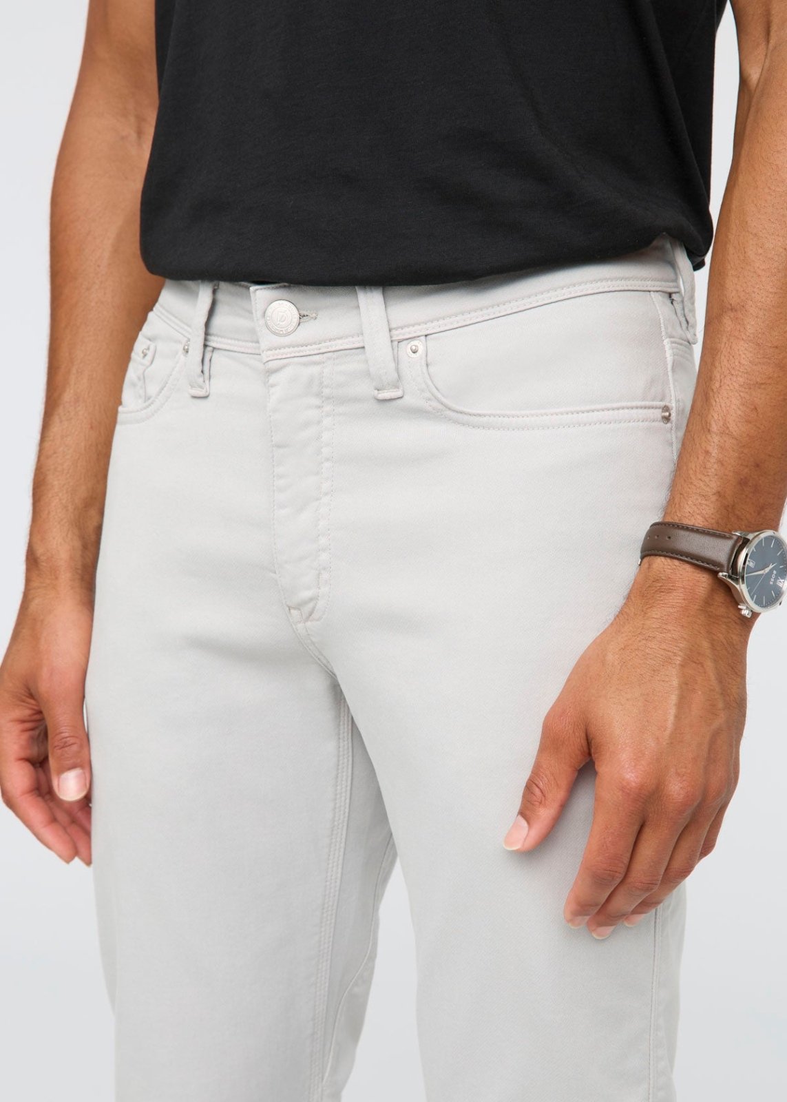 Men's Mist Straight Fit Dress Sweatpant front waistband