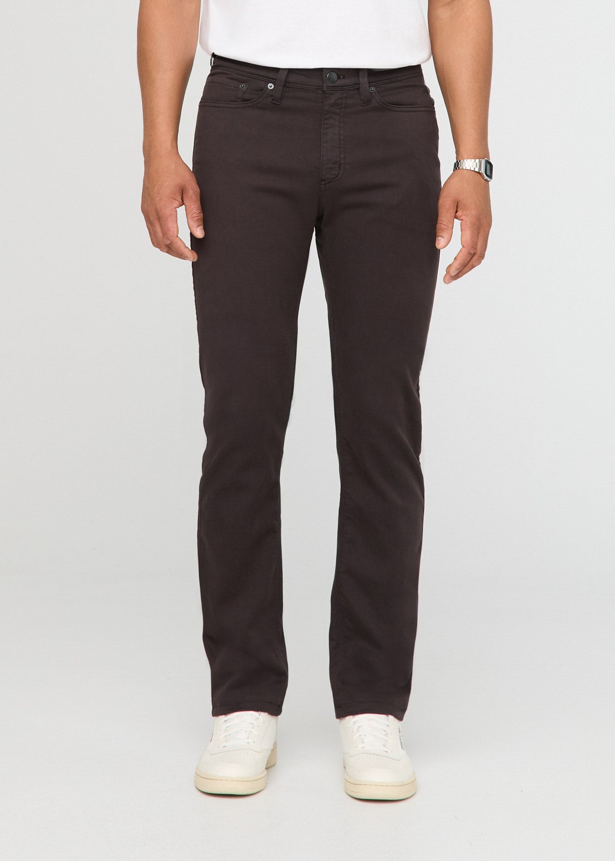 mens slate straight fit dress sweatpant front