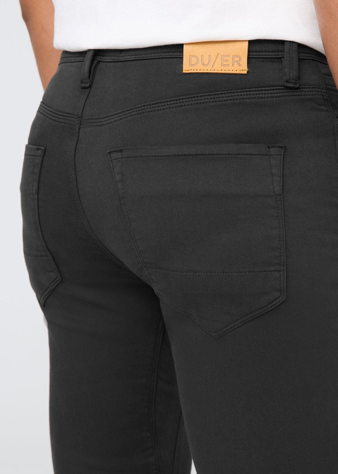 Men's Slate Straight Fit Dress Sweatpant back waistband detail