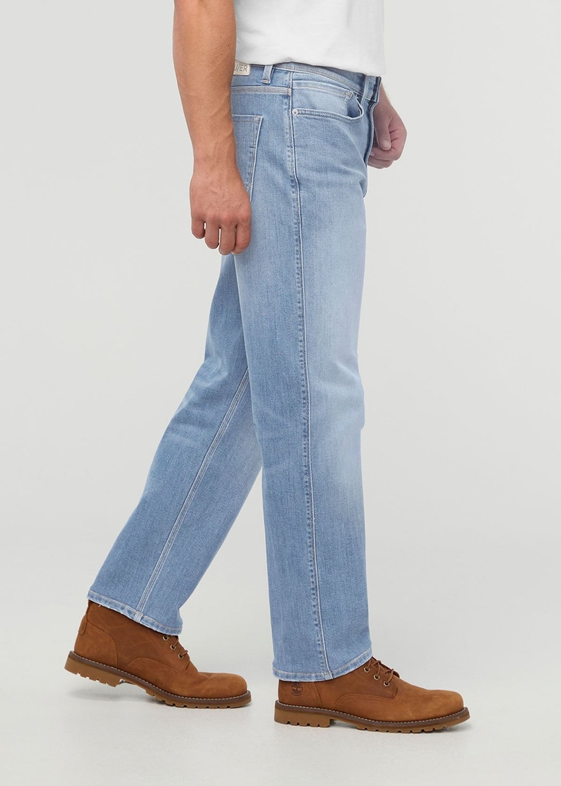 Men’s Lightweight Stretch Relaxed Straight Jeans side