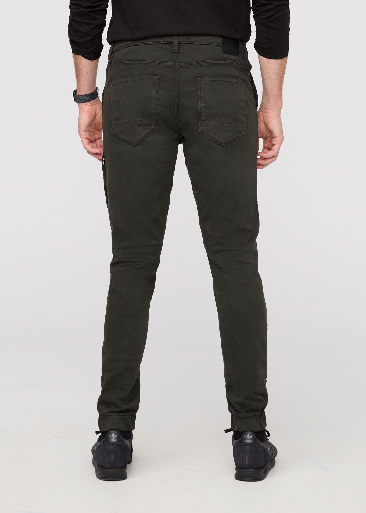 Men's dark green Athletic Jogger back