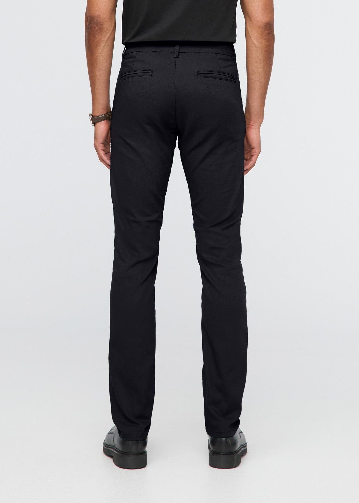 Black skinny stretch orders trousers mens