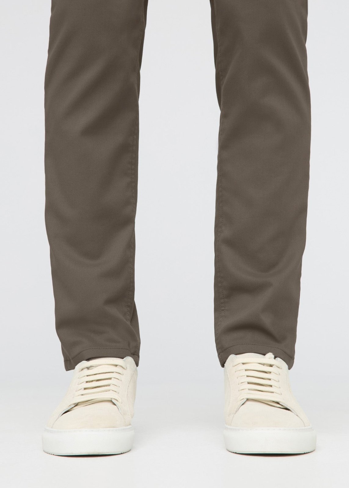 Men's Thyme Slim Straight Fit Stretch Trouser Ankle