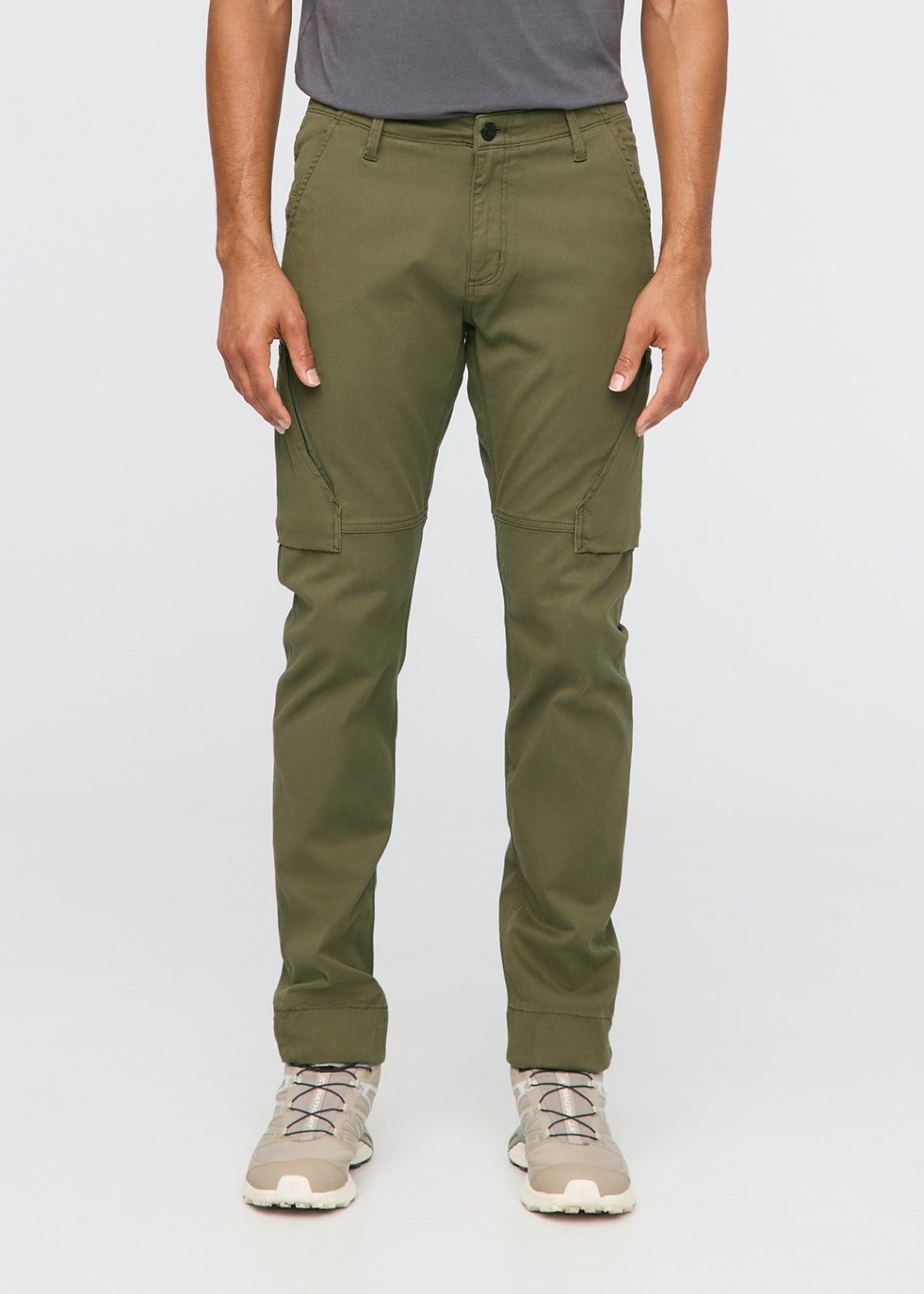 Men’s Dark Green Athletic Water Resistant Pant