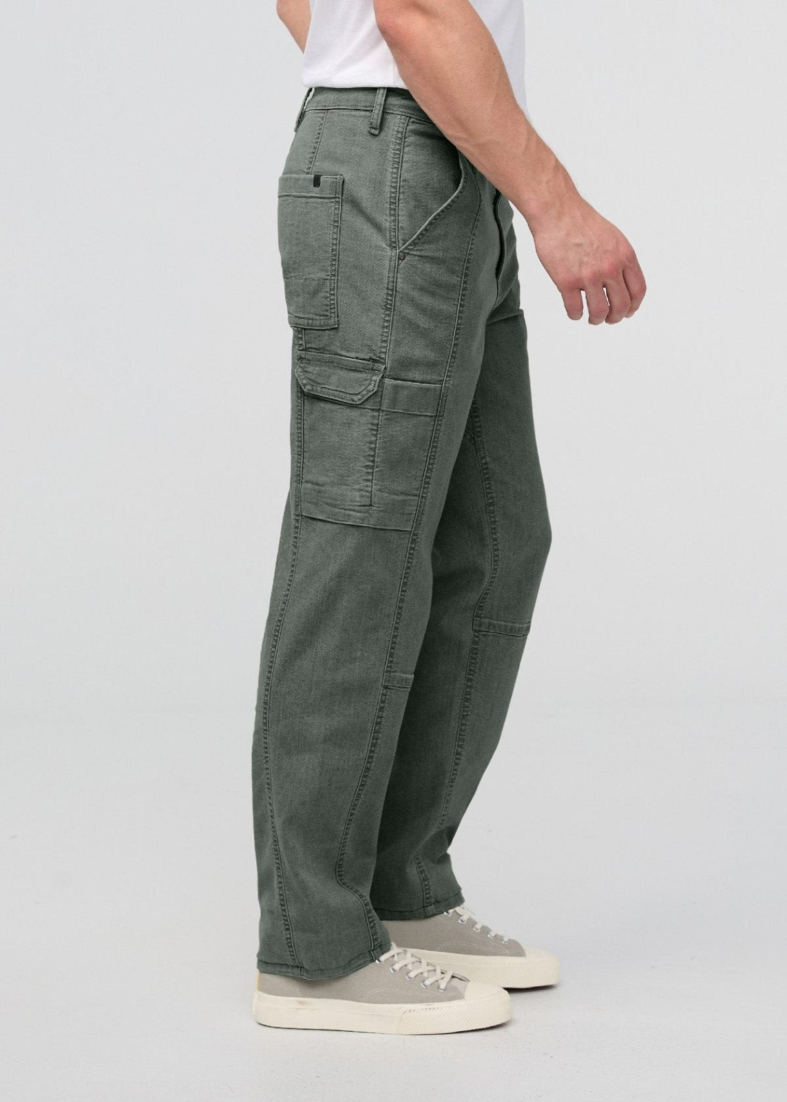 Men's Black Spruce 7 Pocket Stretch Canvas Pants side