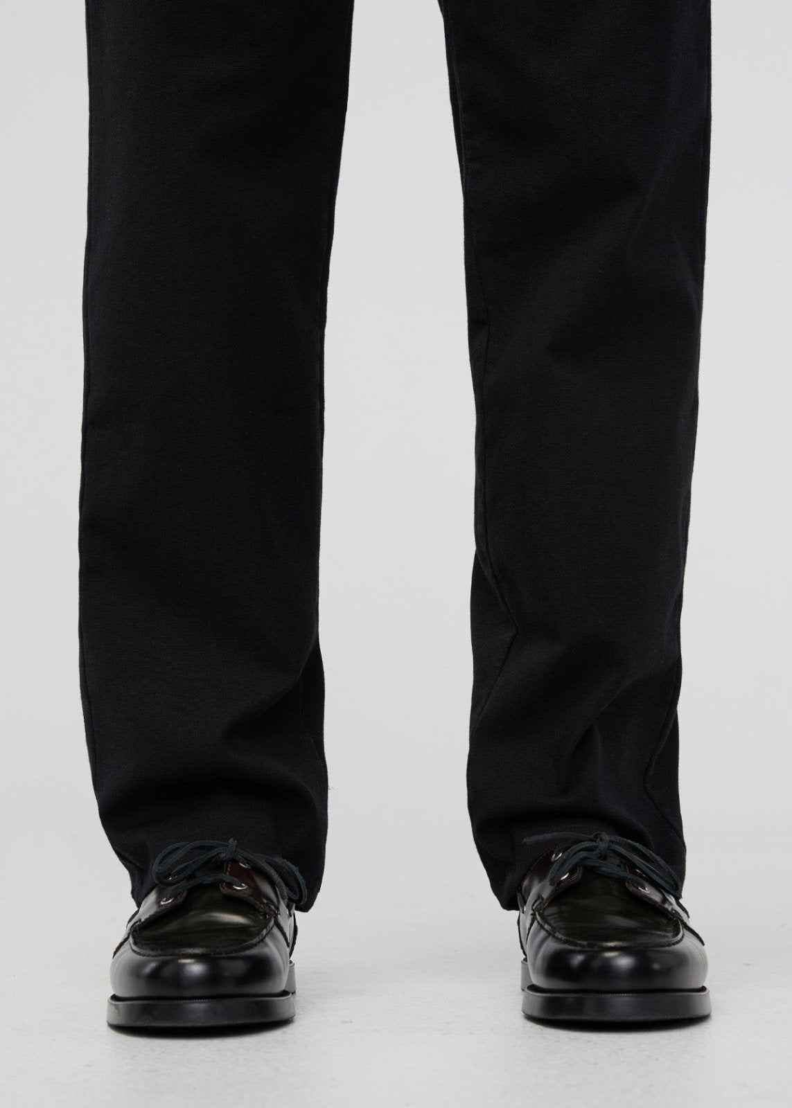 Men's Onyx Stretch Canvas Relaxed Straight Chino Ankle