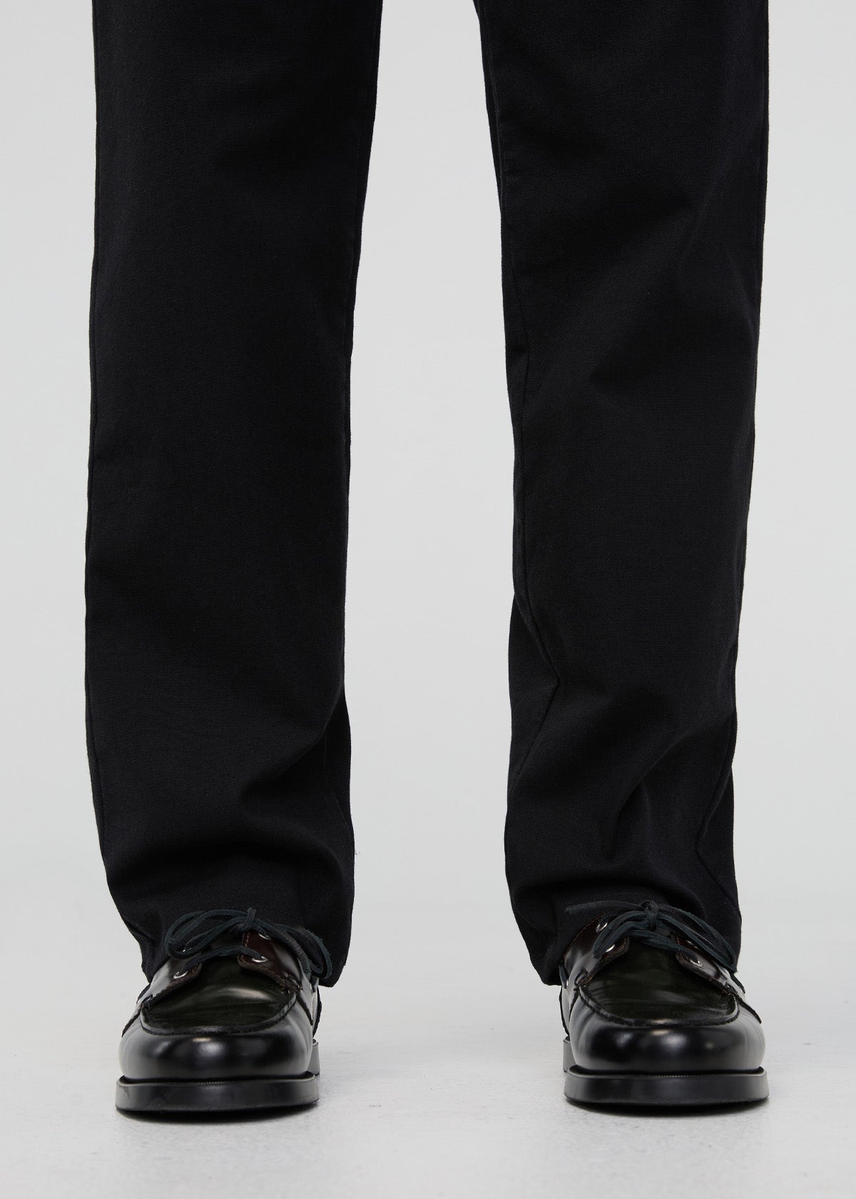 Men's Onyx Stretch Canvas Relaxed Straight Chino Ankle
