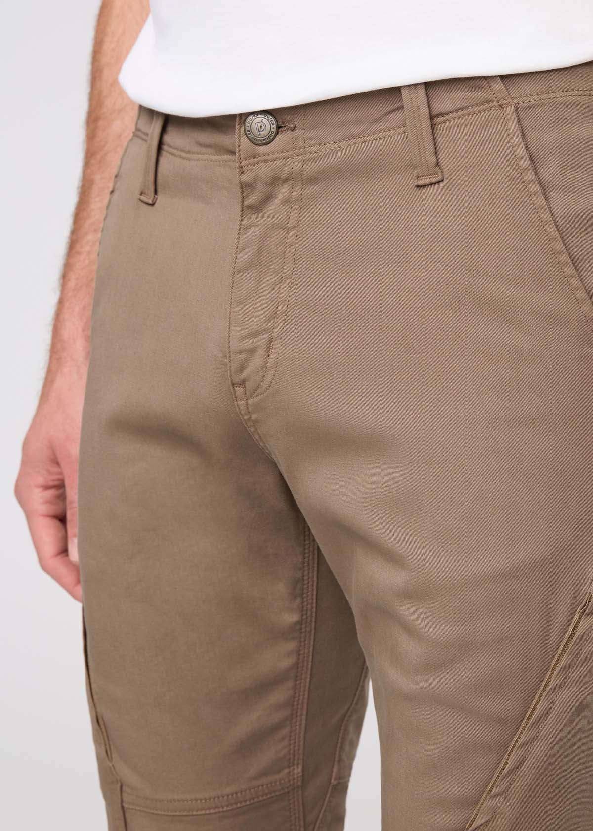 Men's Warm Sand Athletic Water Resistant Pant Front Detail