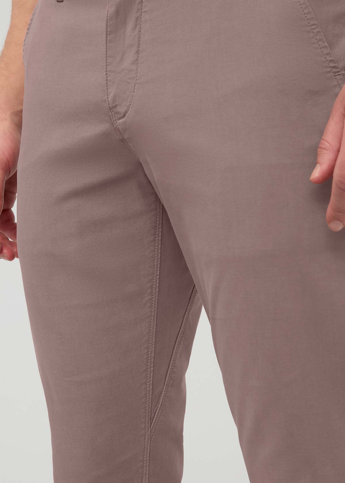 Live Lite Slim Straight Chino - Hazy Mauve
