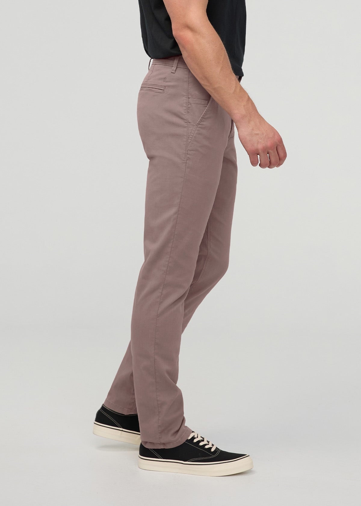 Live Lite Slim Straight Chino - Hazy Mauve