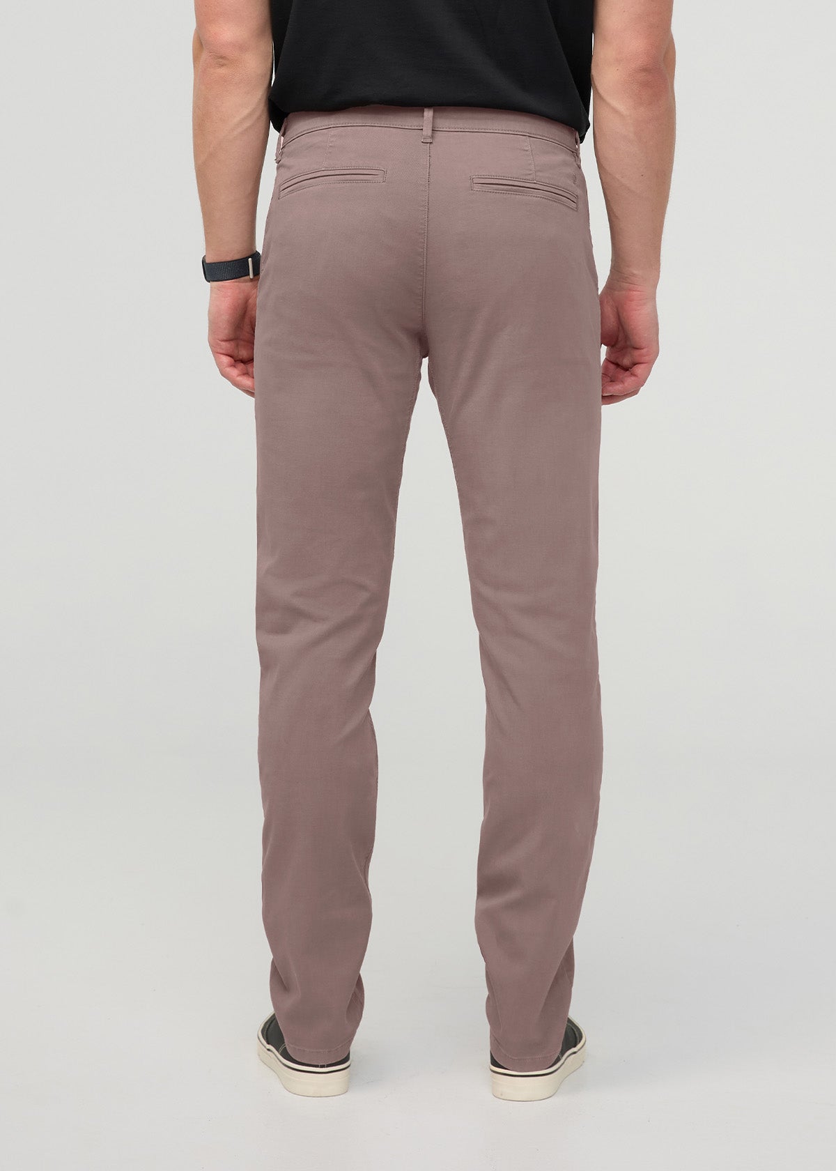 Live Lite Slim Straight Chino - Hazy Mauve