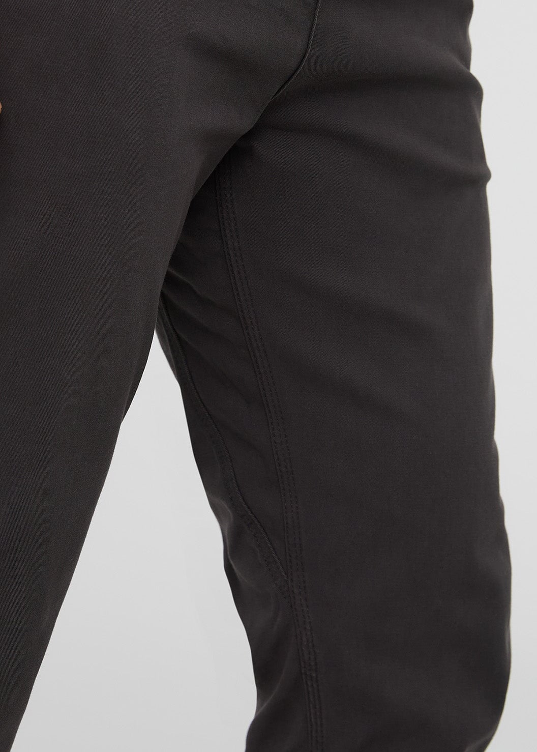 fashlook dark grey casual pant for men