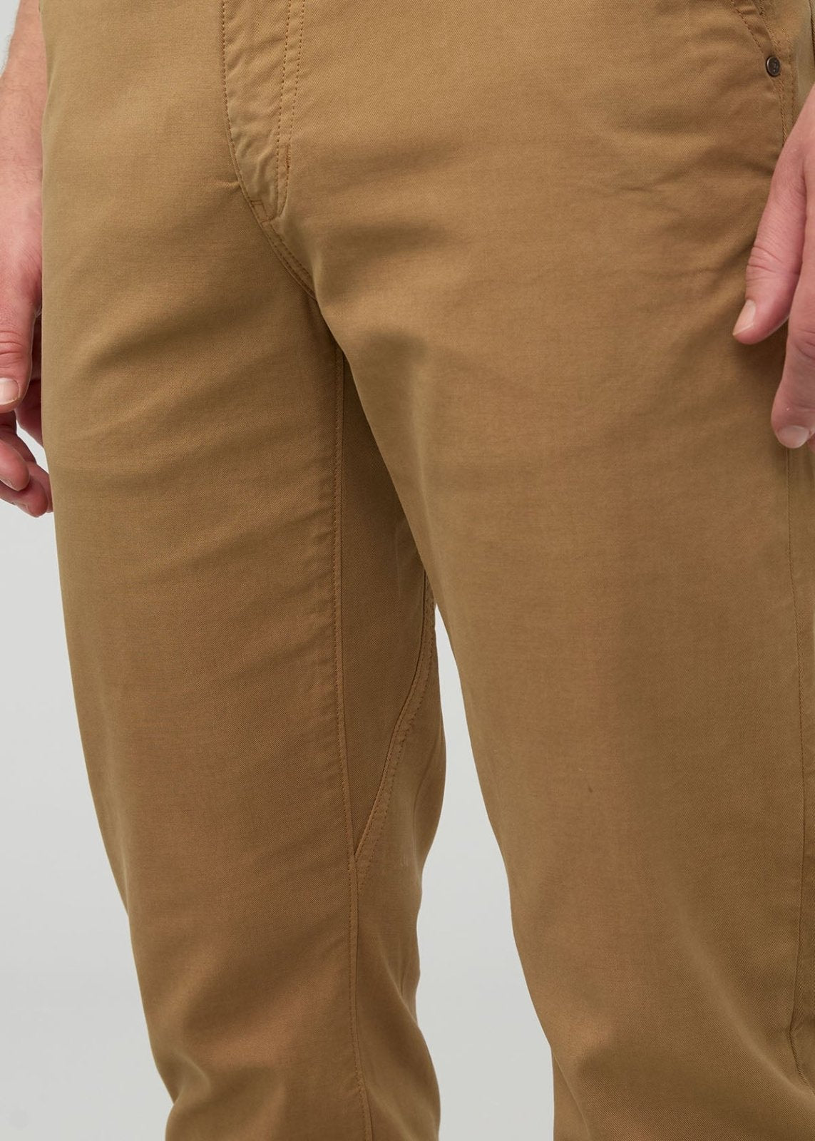 Men's Camel Traveller Pant front gusset